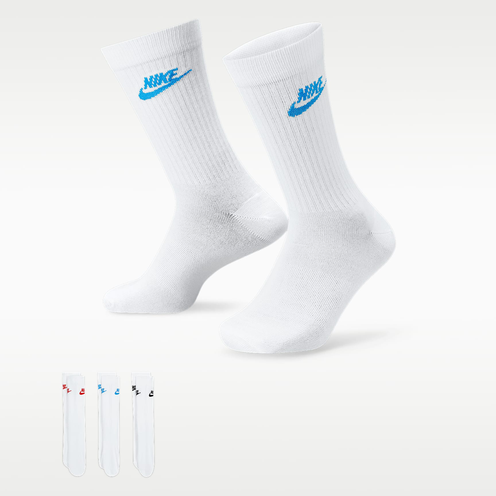 Nike Sportswear Everyday Essential Crew Socks (3 Pairs)