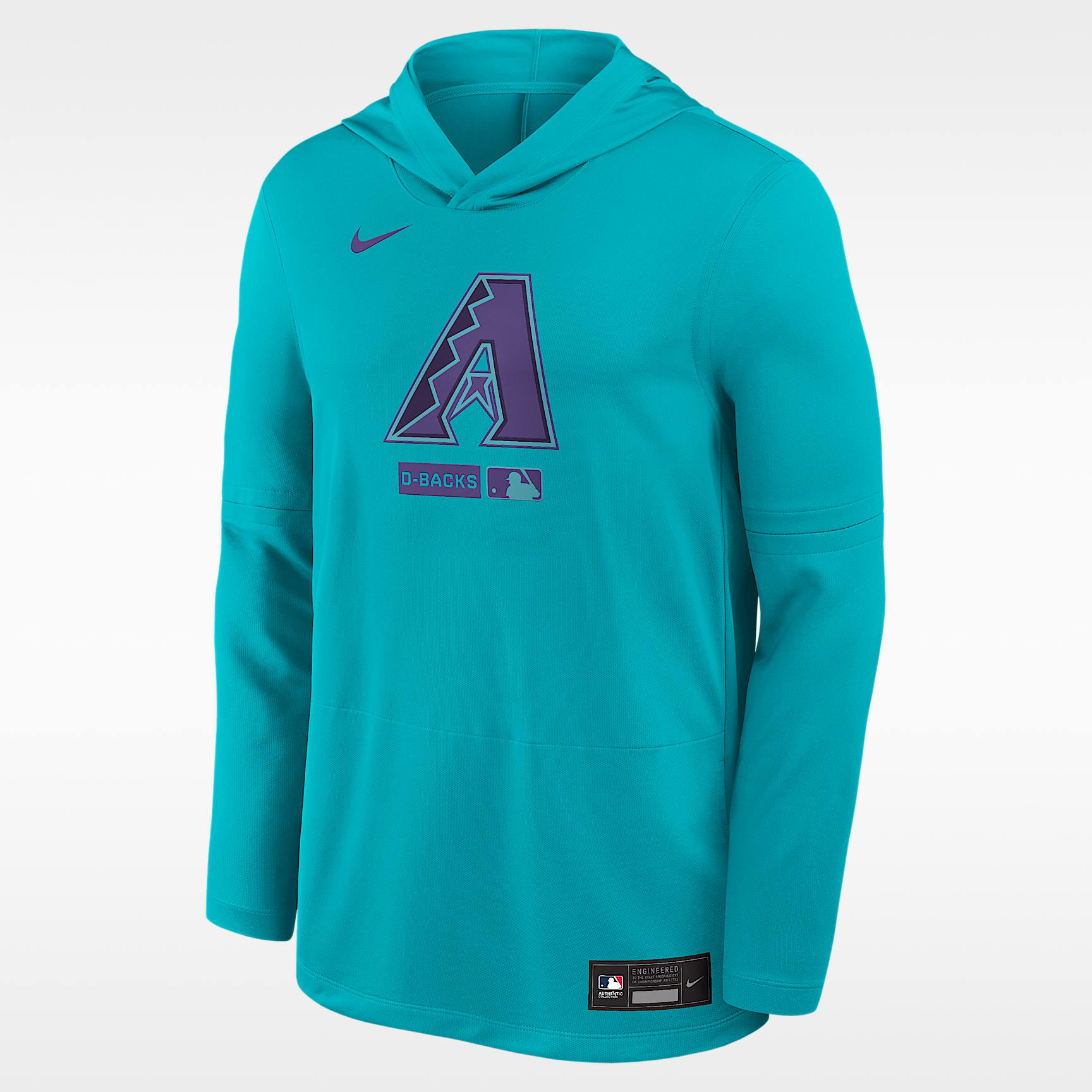 Arizona Diamondbacks City Connect Men's Nike Dri-FIT MLB Long-Sleeve Hooded Top