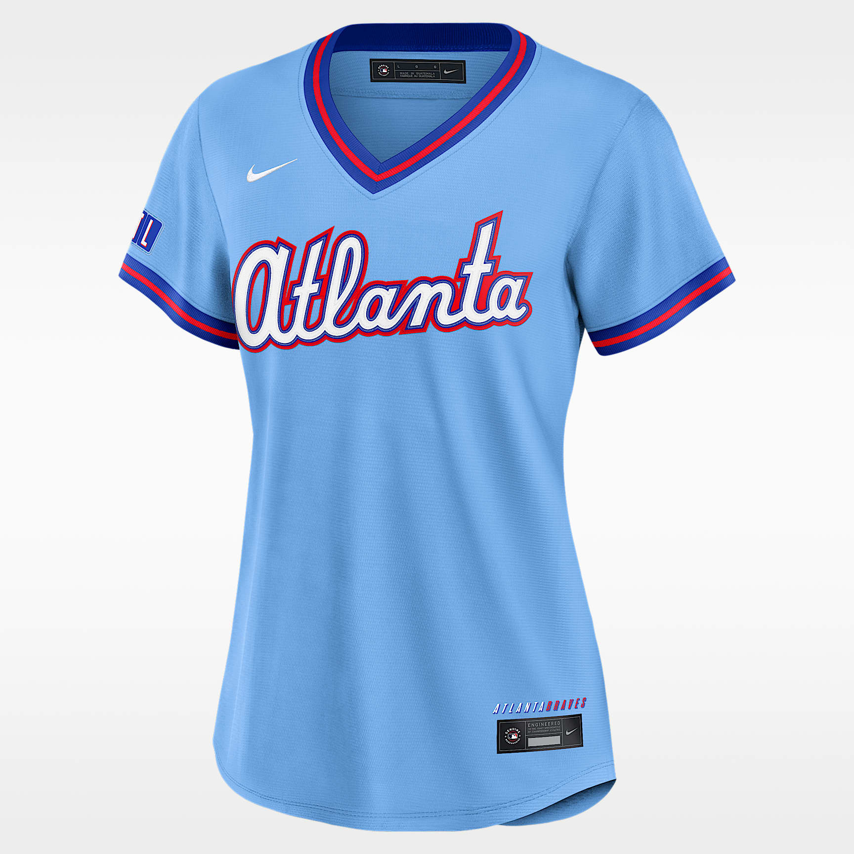 Atlanta Braves City Connect Women's Nike MLB Stadium Jersey