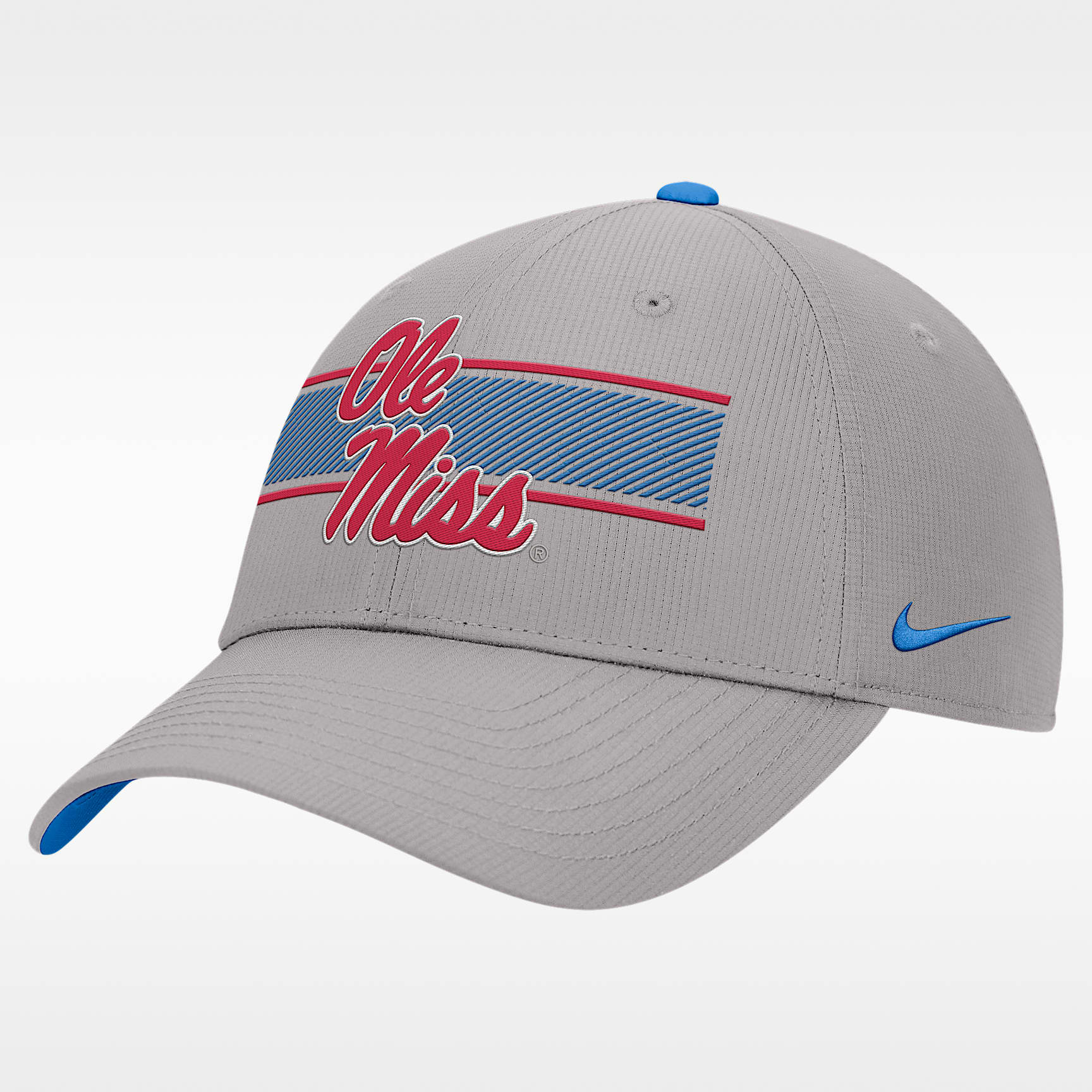 Nike College (Ole Miss) Ripstop Structured Cap