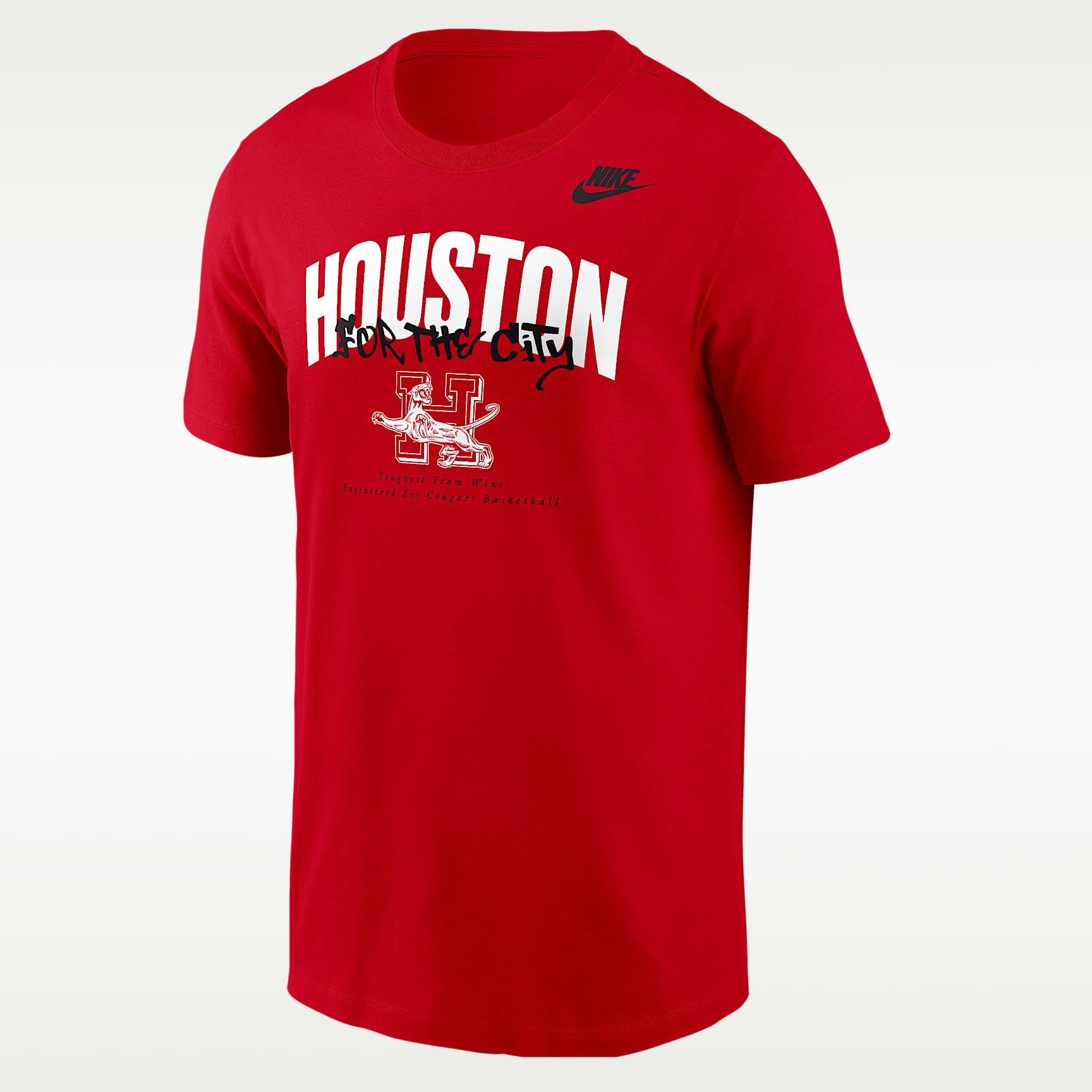 Houston Cougars Men's Nike NCAA Cotton T-Shirt