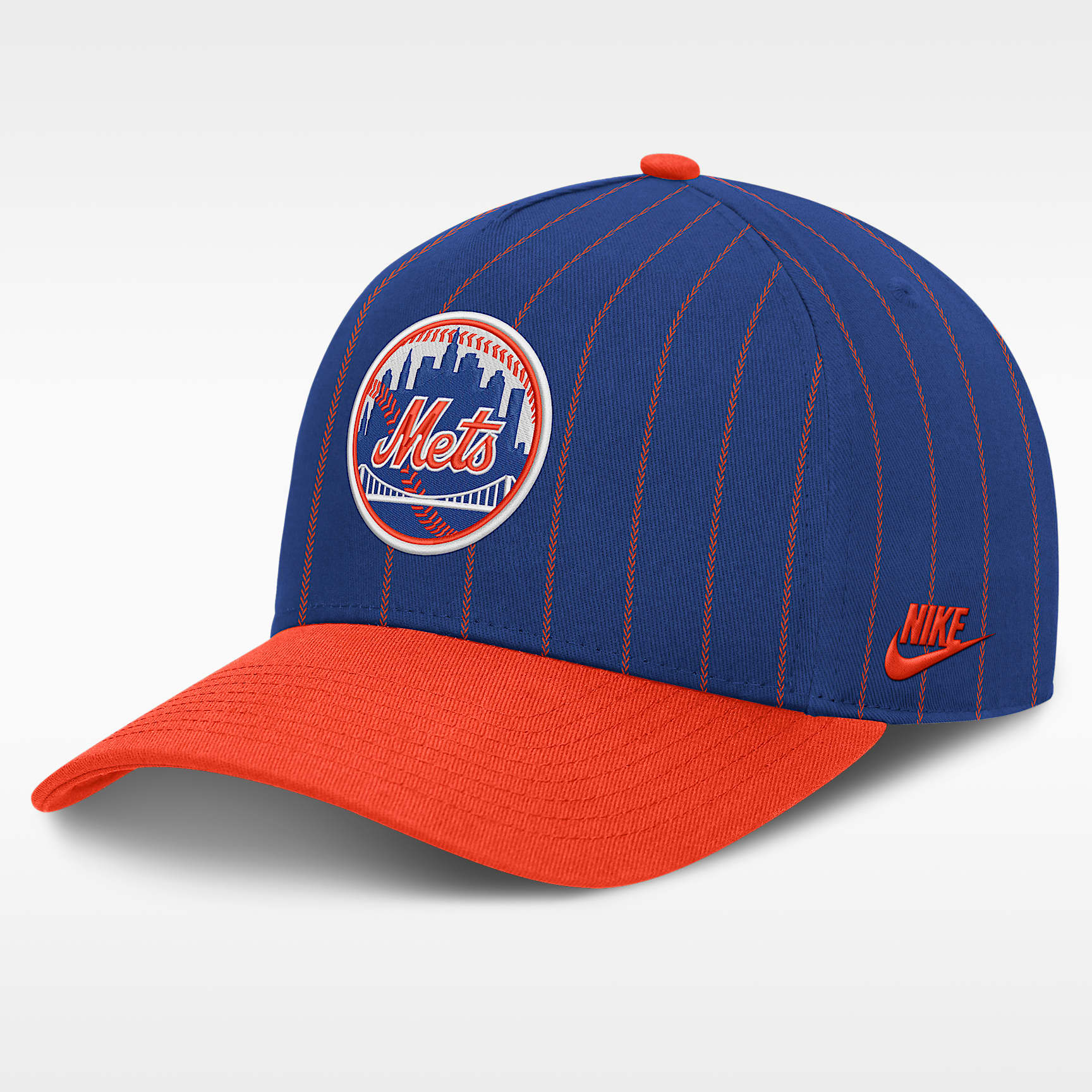 New York Mets Cooperstown Rise Men's Nike MLB A-Frame Adjustable Hat