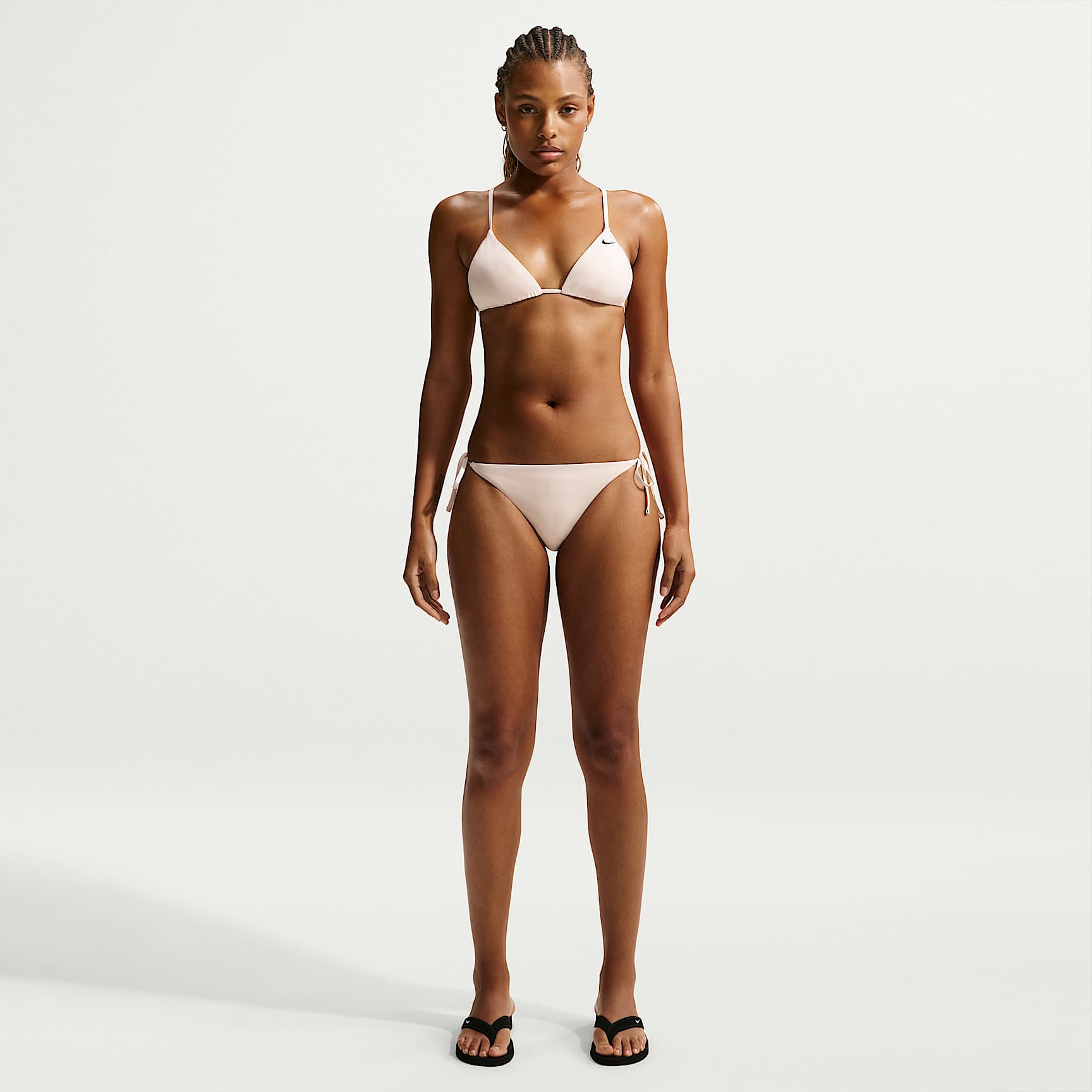 Damski dół od bikini wiązany sznurkami Nike Swim Essential