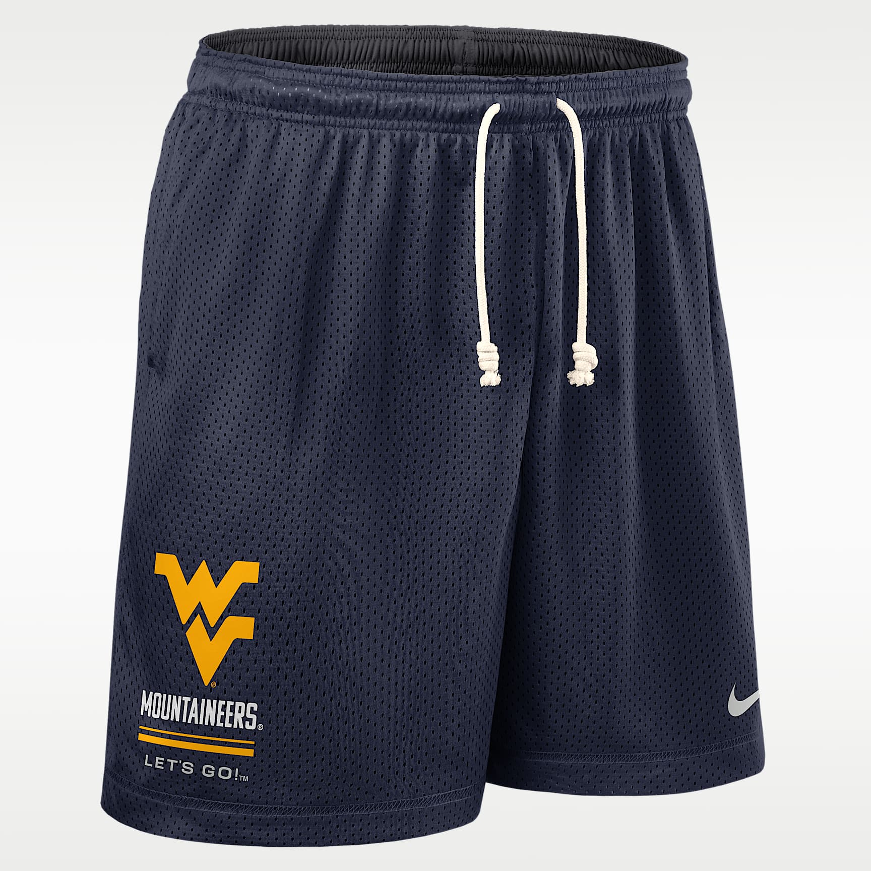 West Virginia Sideline Reversible Men's Nike Dri-FIT College Shorts