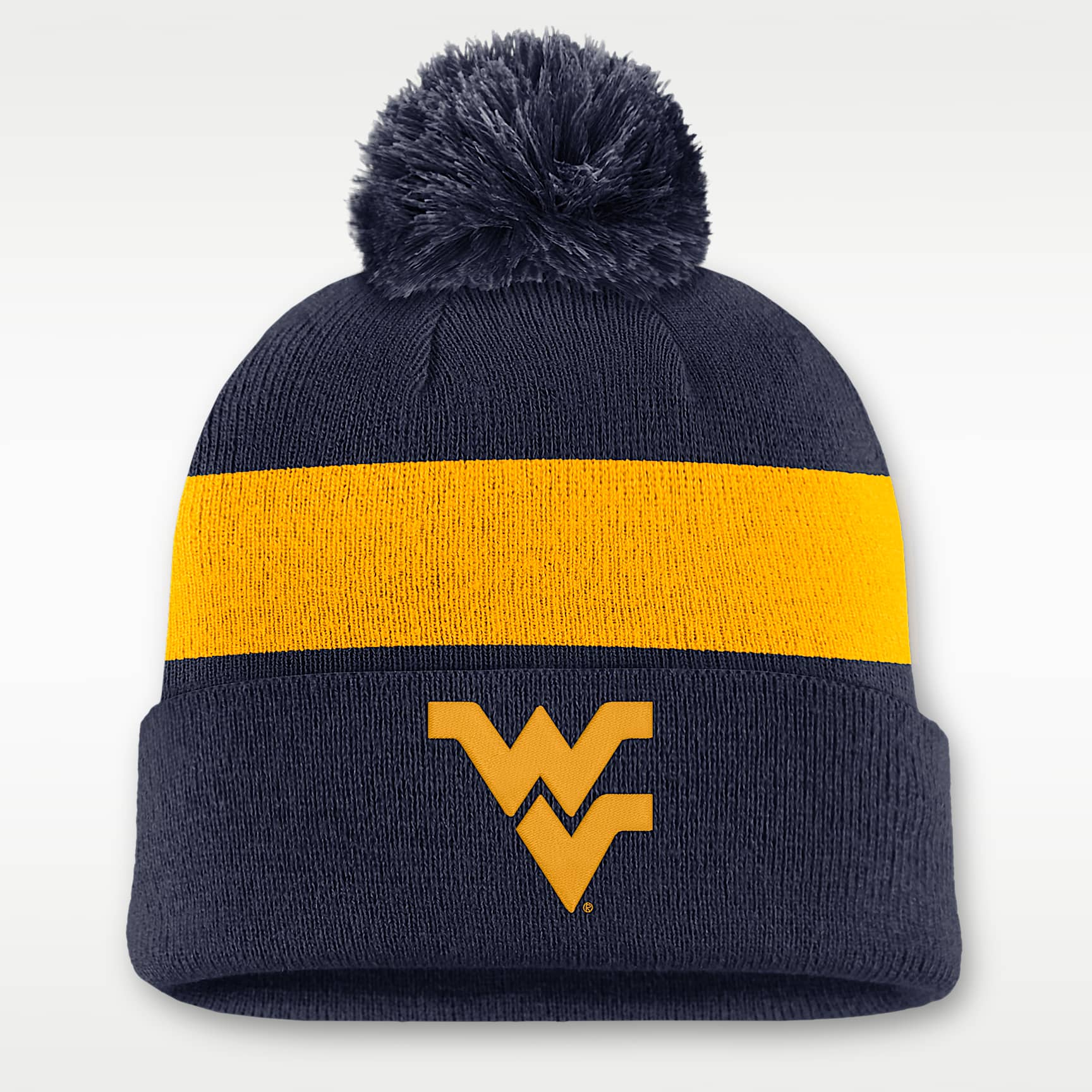 West Virginia Peak Men's Nike College Cuffed Beanie