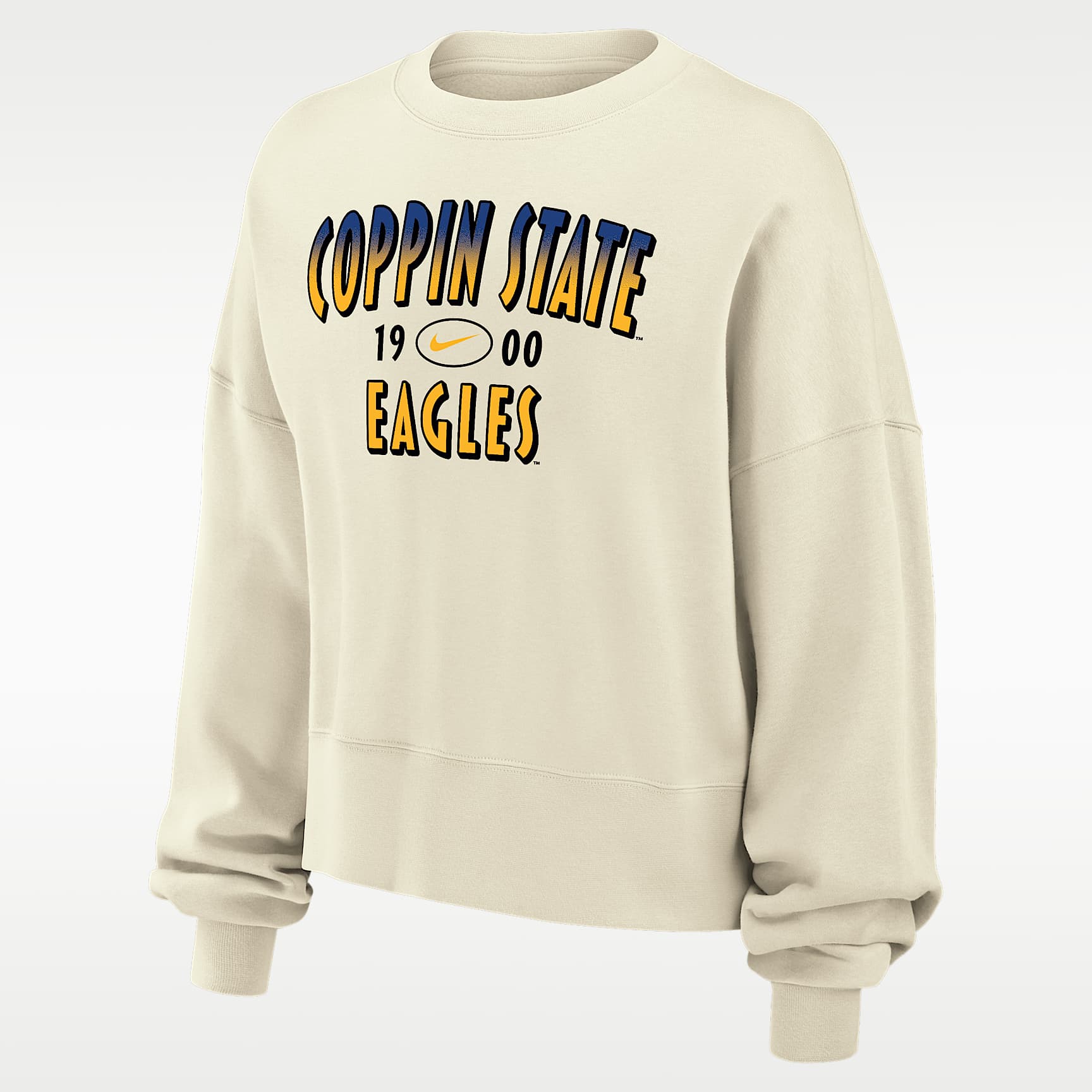 Nike College (Coppin State) Women's Phoenix Fleece Crew-Neck Sweatshirt