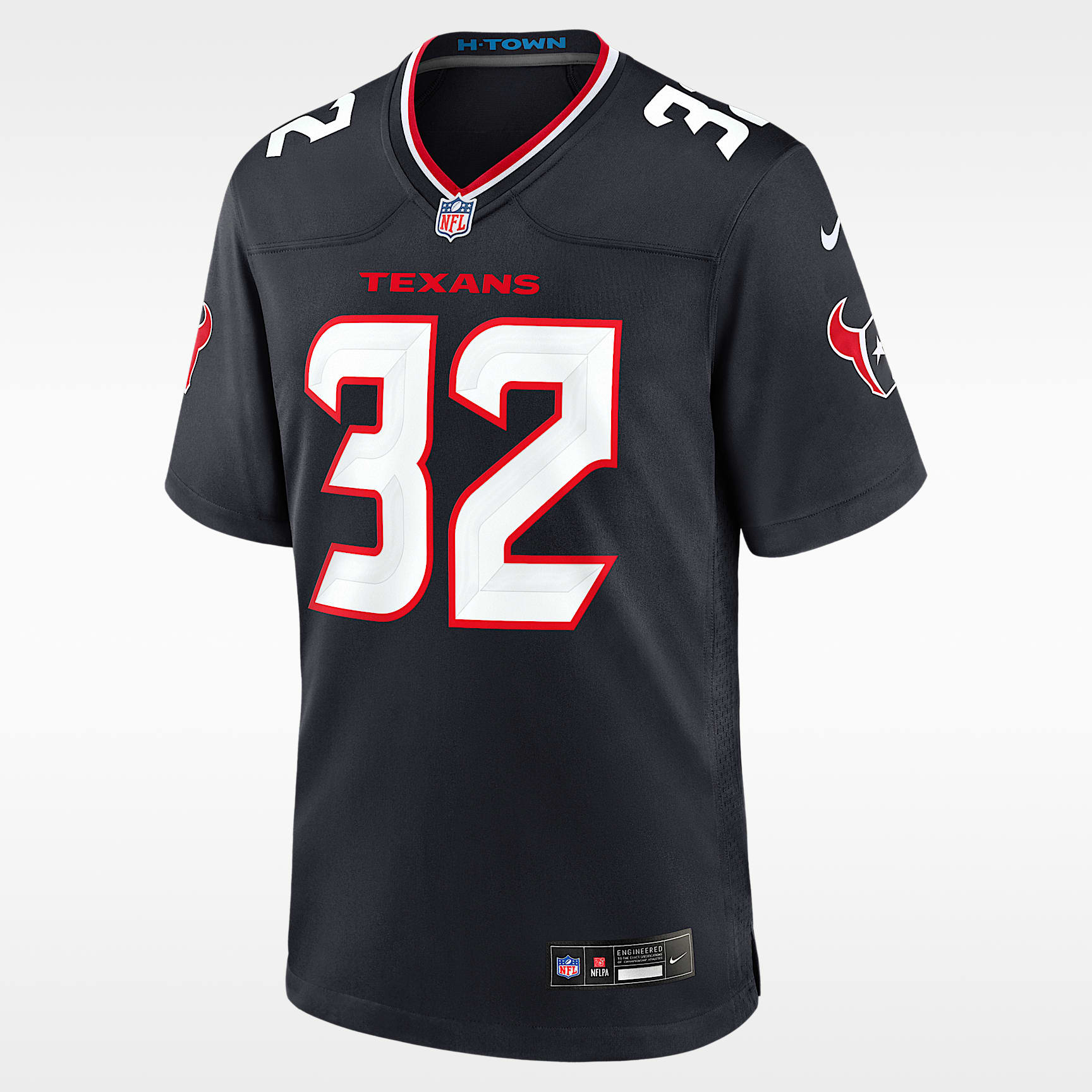 Jersey Nike de la NFL Game para hombre David Montgomery Houston Texans