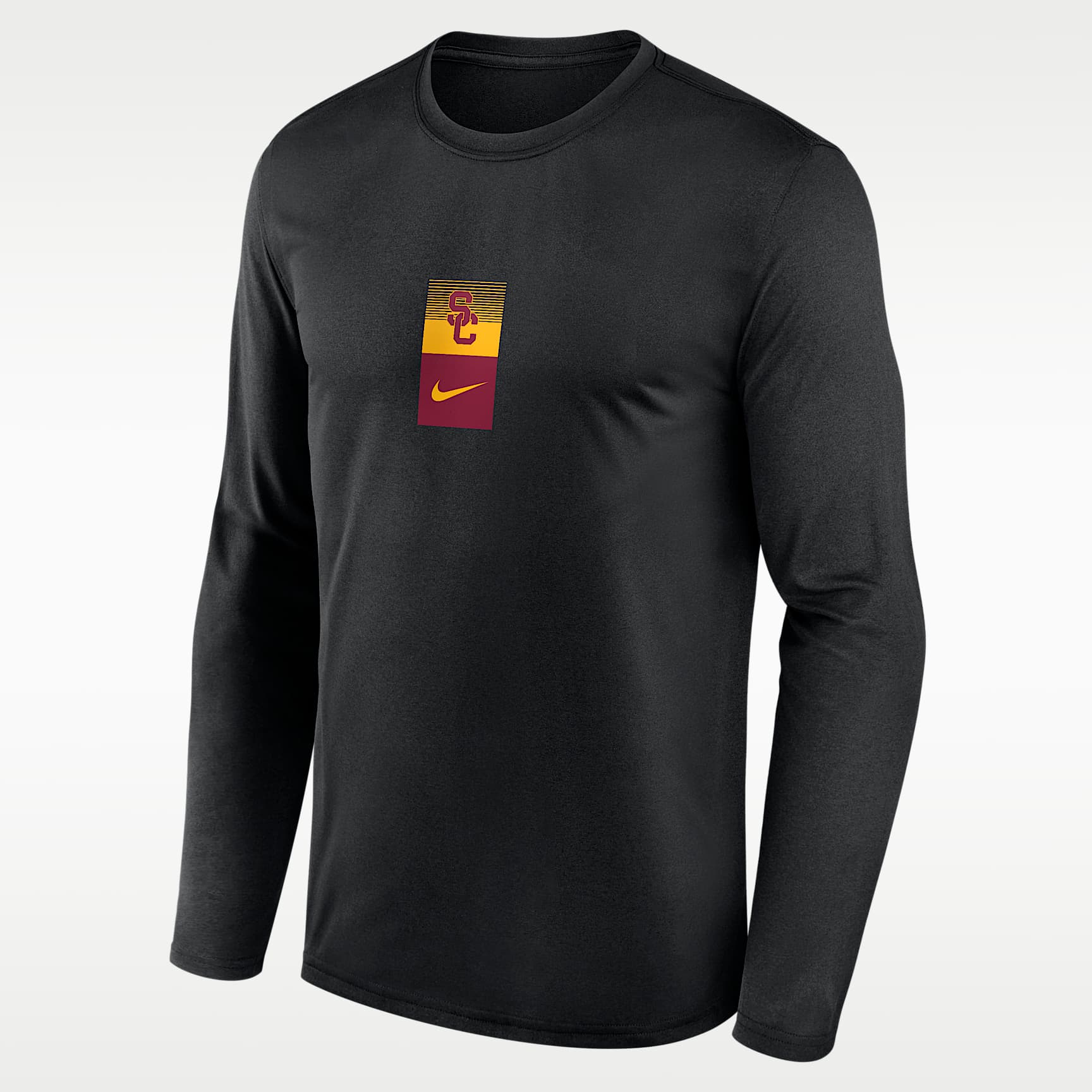 USC Primetime Stack Legend Men's Nike Dri-FIT College Long-Sleeve T-Shirt