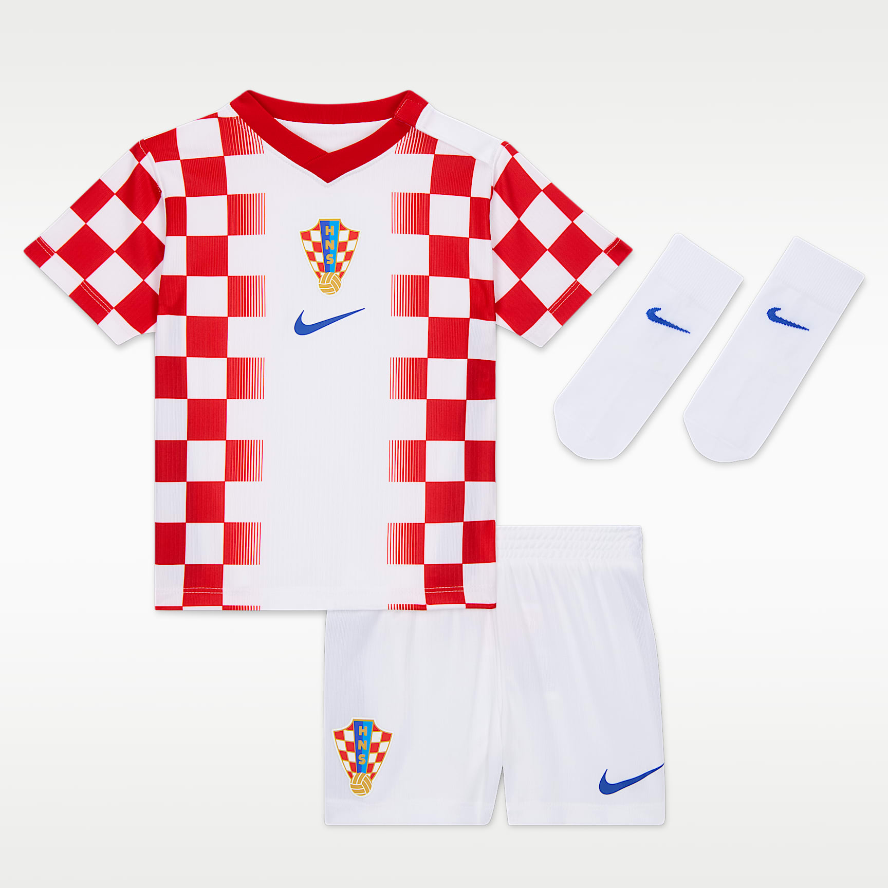 Croatia 2026 Baby/Toddler Nike Football Replica 3-Piece Kit
