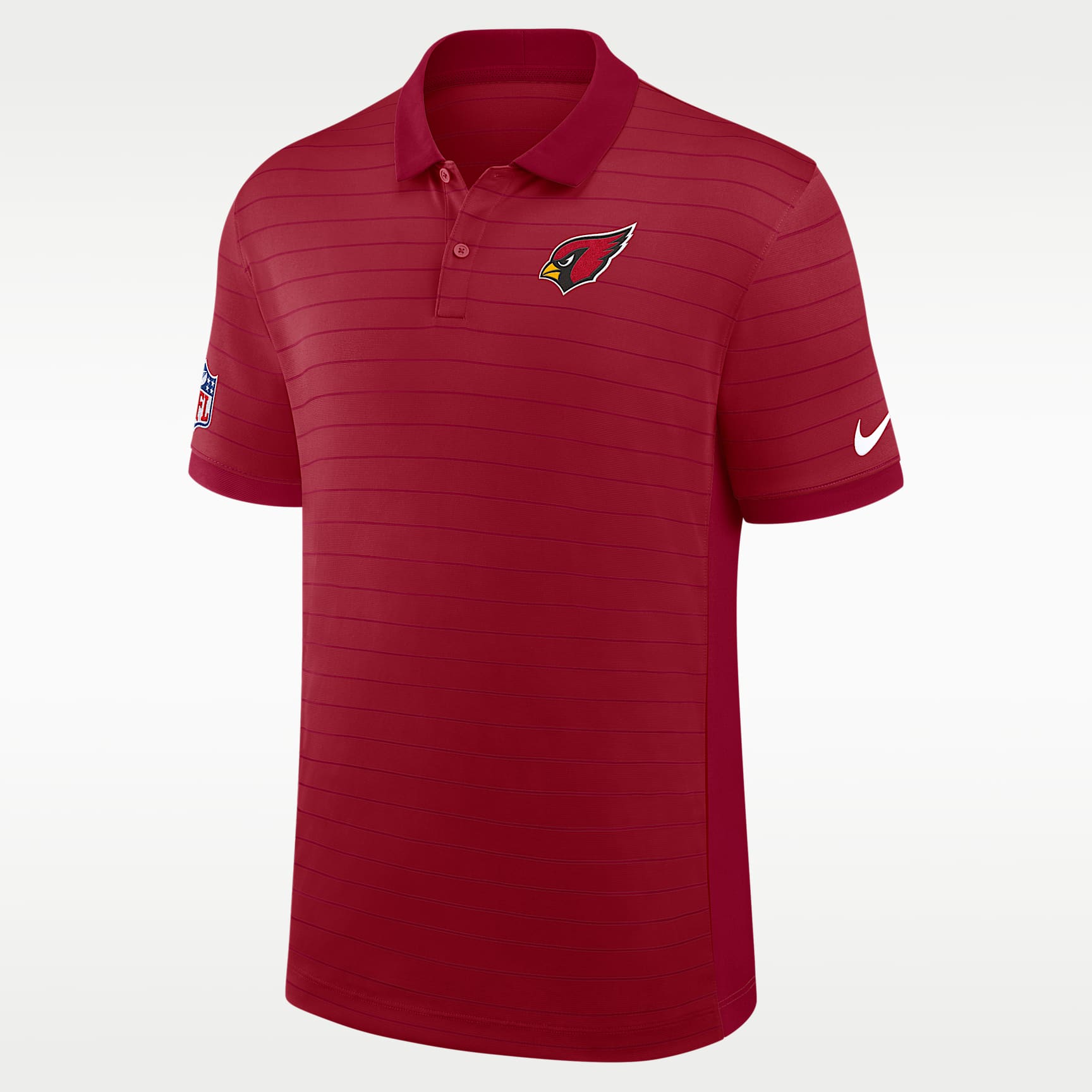 Arizona Cardinals Sideline Victory Stripe Men's Nike Dri-FIT NFL Polo