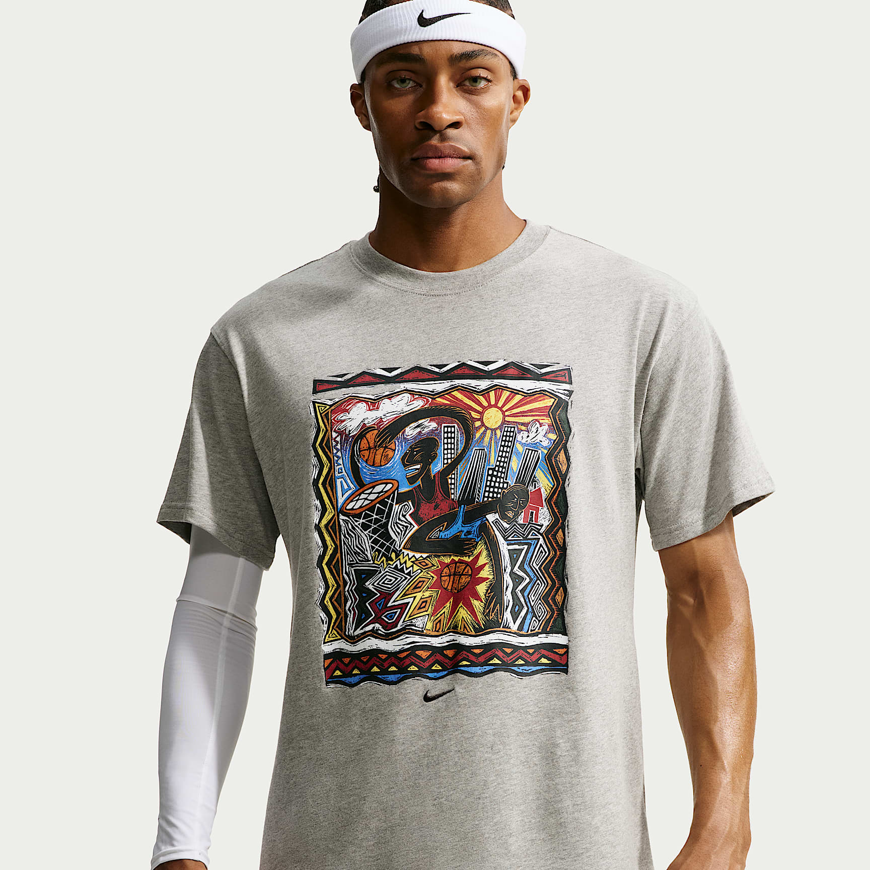 Playera de básquetbol para hombre Nike