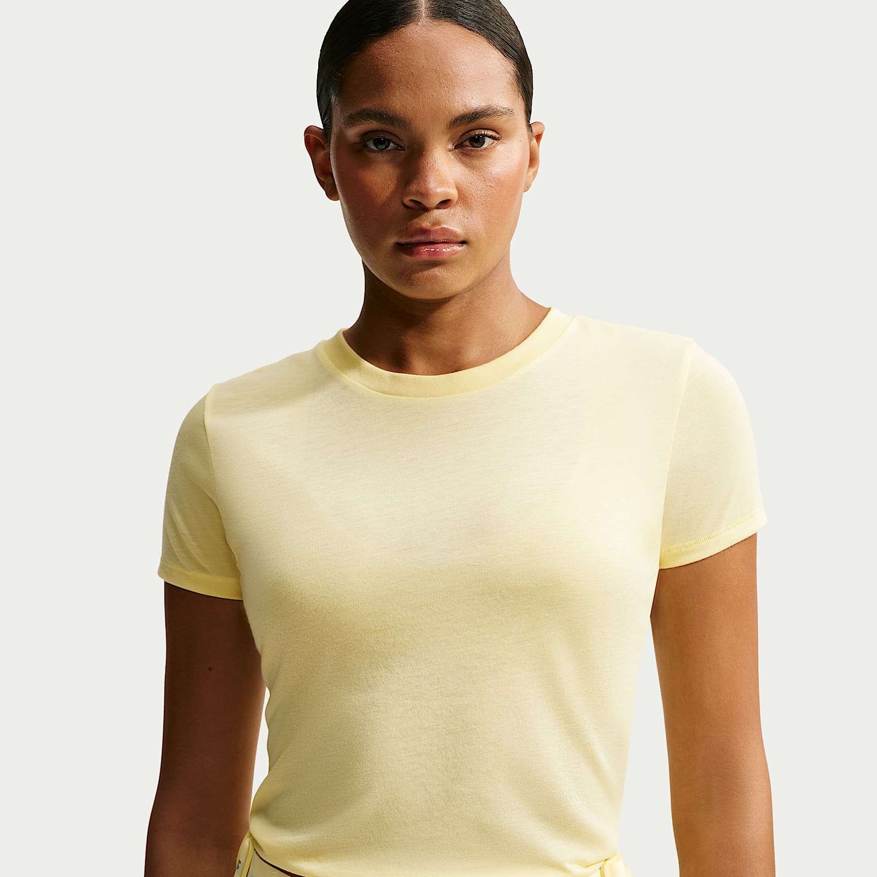 Haut à manches courtes NikeSKIMS Performance Cotton Blend pour femme
