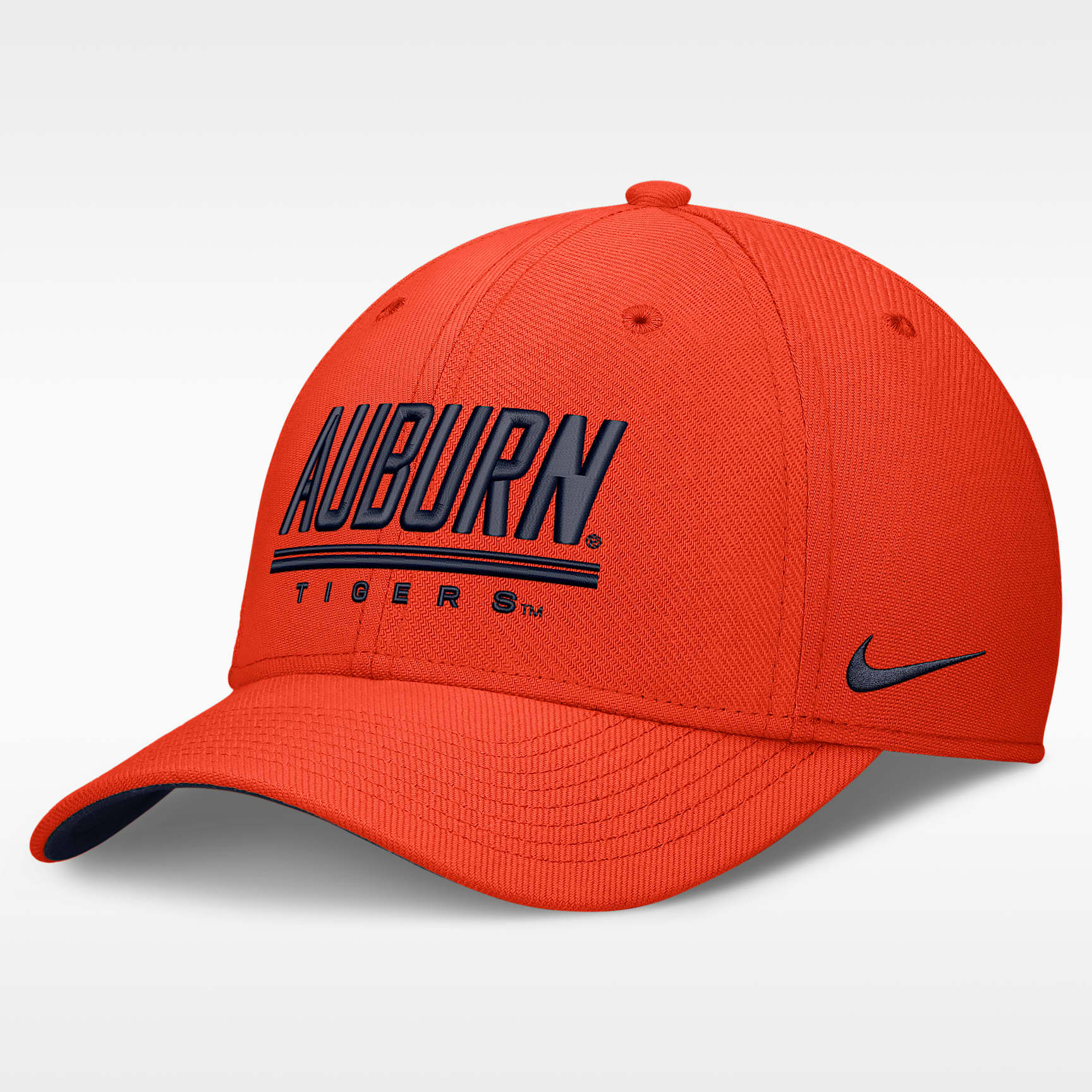 Gorra universitaria Nike Dri-FIT para hombre Auburn Sideline Rise