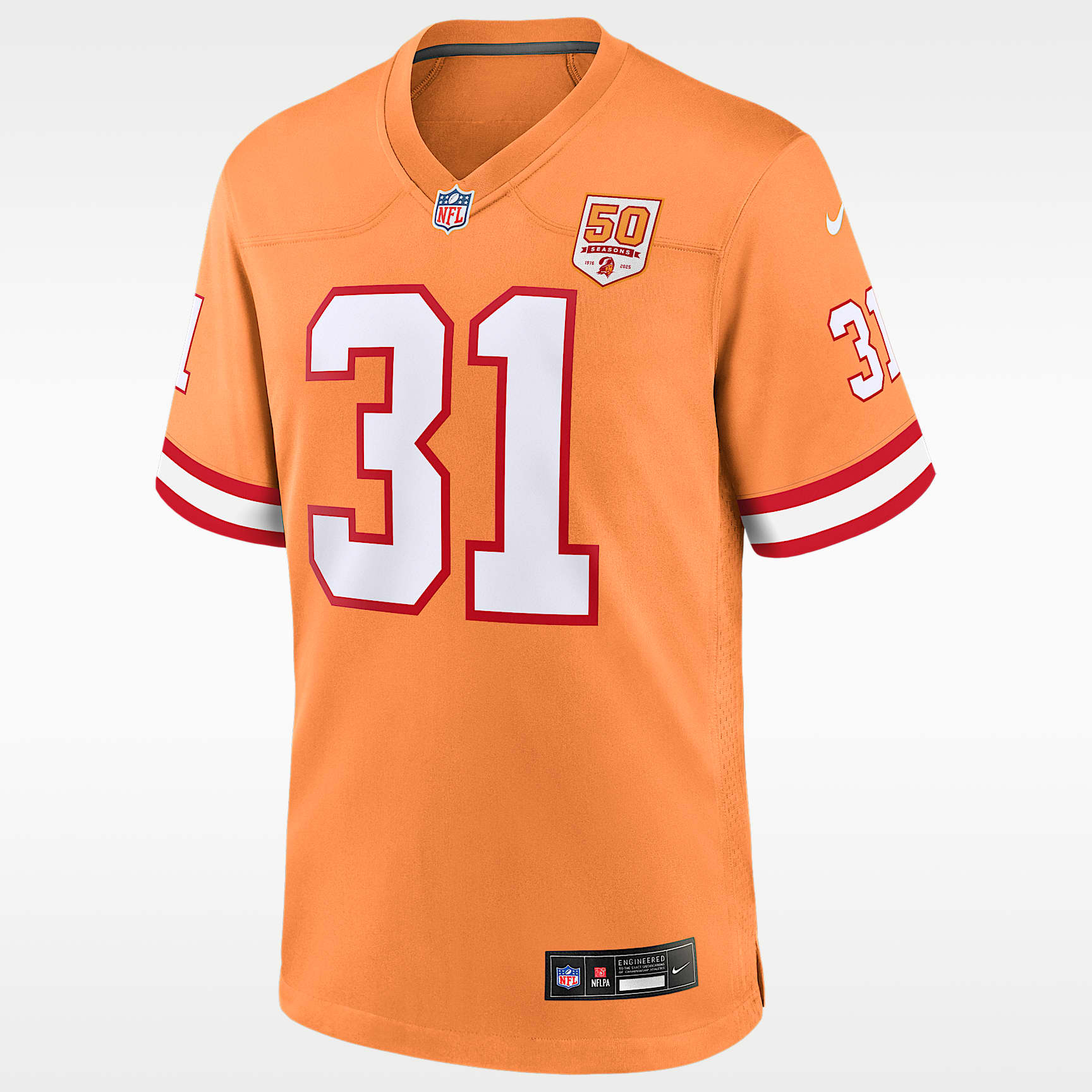 Antoine Winfield Jr. Tampa Bay Buccaneers 50th Anniversary Men's Nike NFL Game Jersey