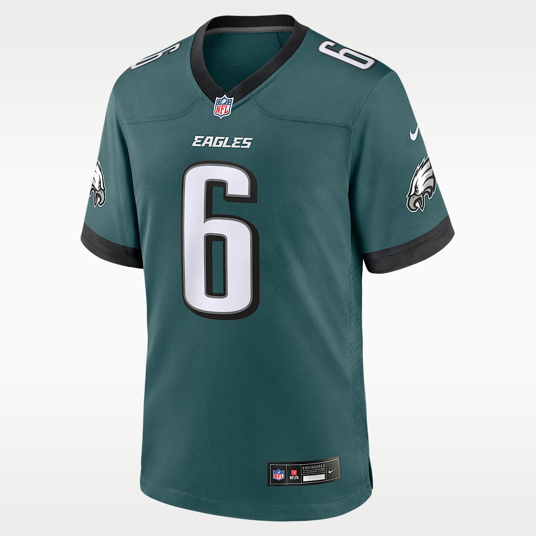 DeVonta Smith Philadelphia Eagles Men's Nike NFL Game Jersey