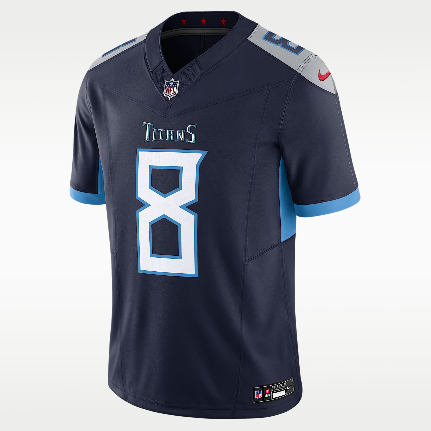 Jersey Nike Dri-FIT de la NFL Limited para hombre Will Levis Tennessee Titans