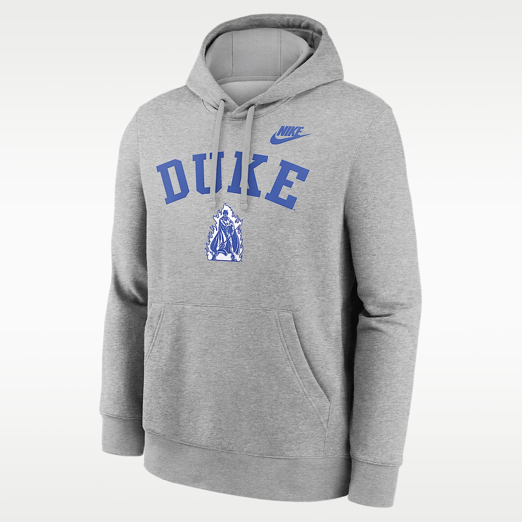Sudadera con gorro sin cierre universitaria Nike para hombre Duke Legacy Arch Club