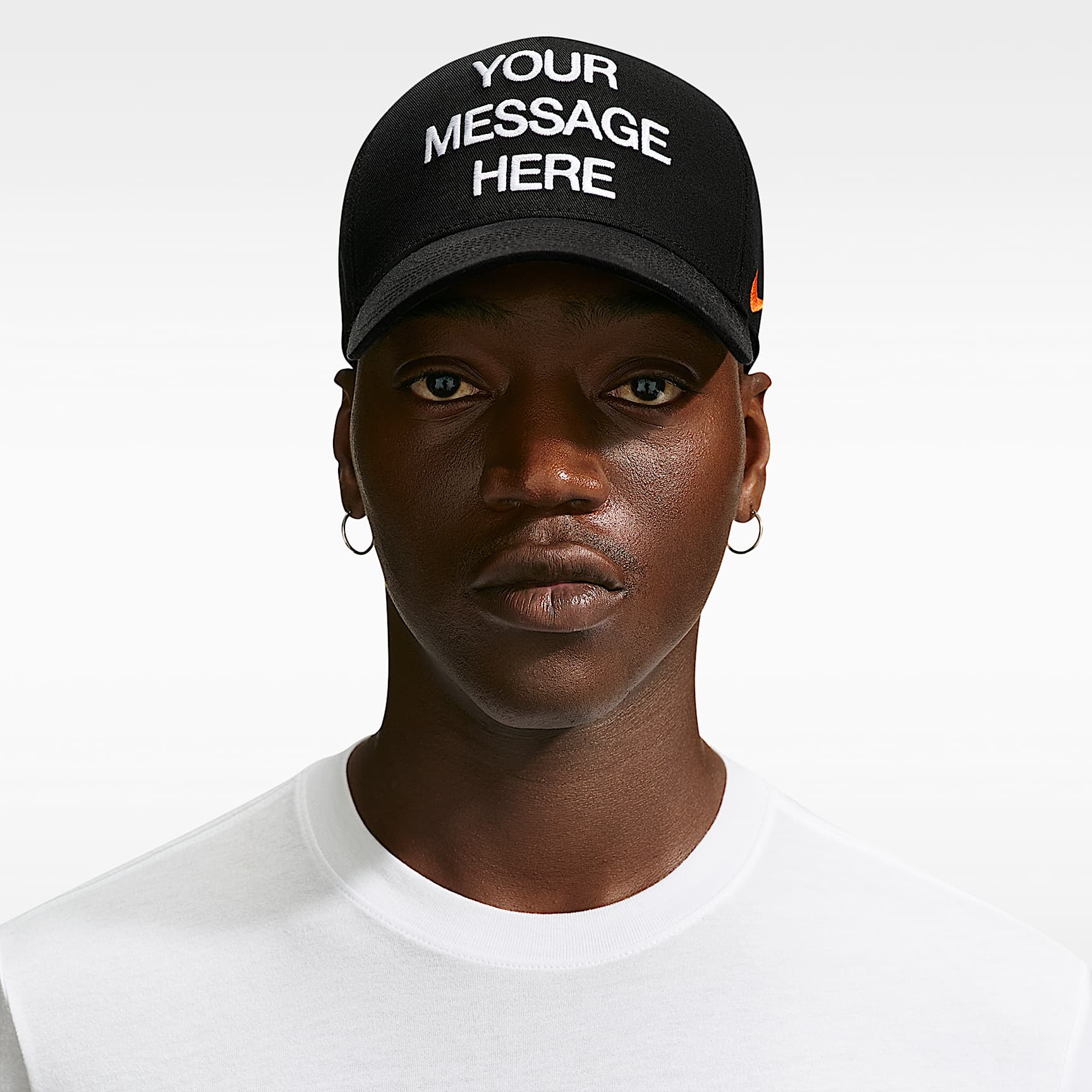 Nike Rise 'Your Message Here' gestructureerde A-Frame pet