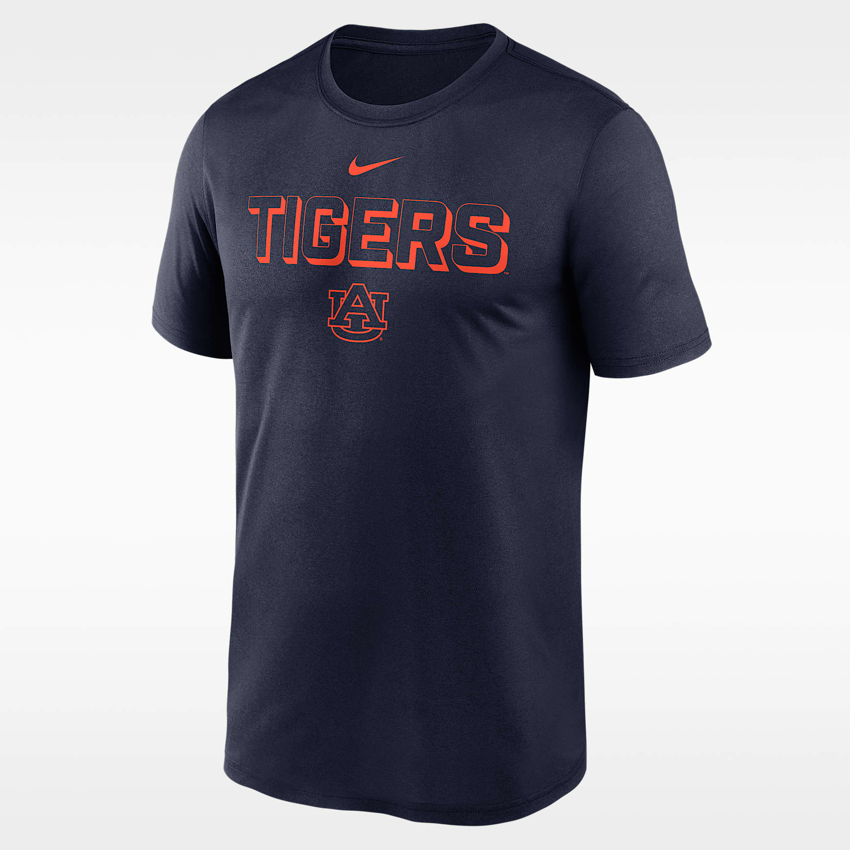 Playera universitaria Nike Dri-FIT para hombre Auburn Sideline Legend