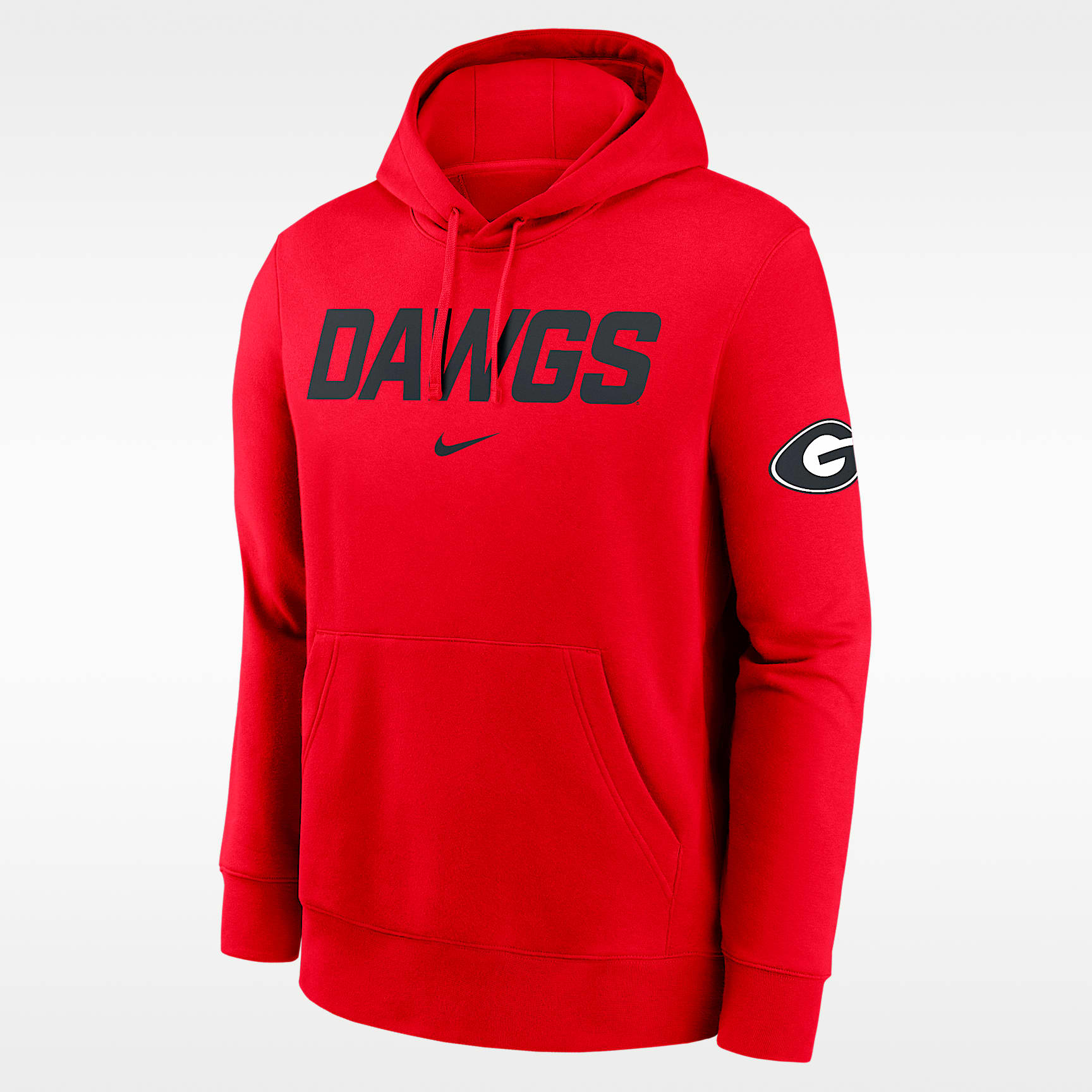 Georgia Club 2-Hit Nickname Men's Nike College Pullover Hoodie