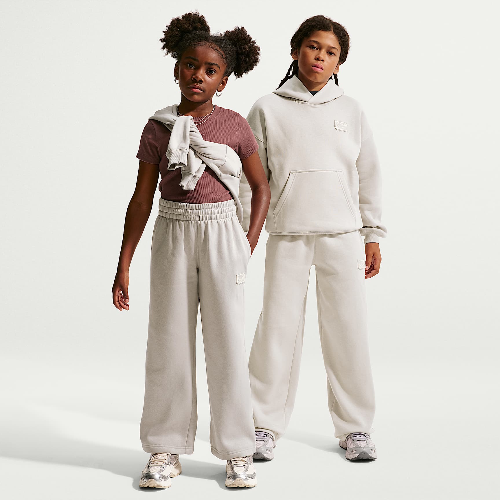 Nike Sportswear Club Fleece Big Kids' Fleece Open-Hem Pants