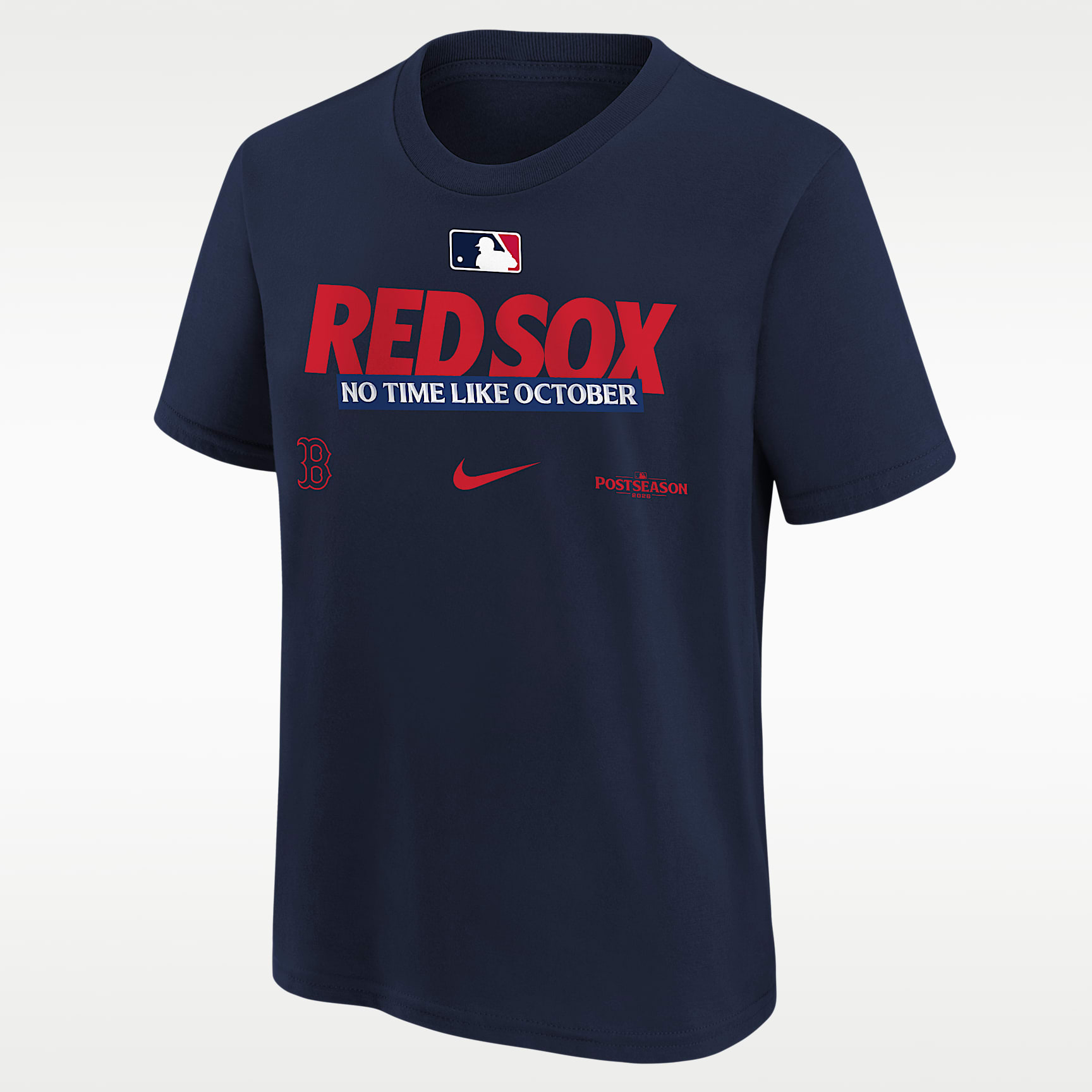 Boston Red Sox 2026 Postseason Authentic Collection Big Kids' Nike MLB T-Shirt