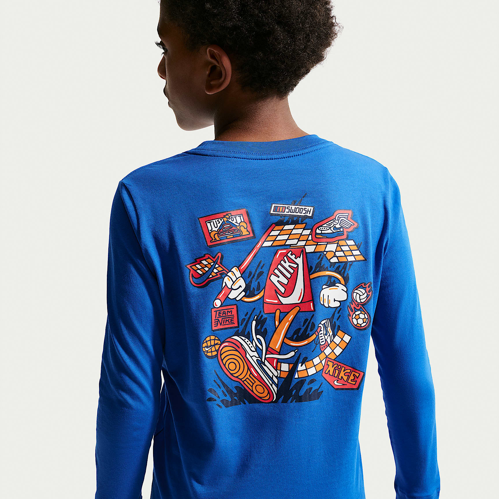 Nike Sportswear Big Kids' Long-Sleeve T-Shirt