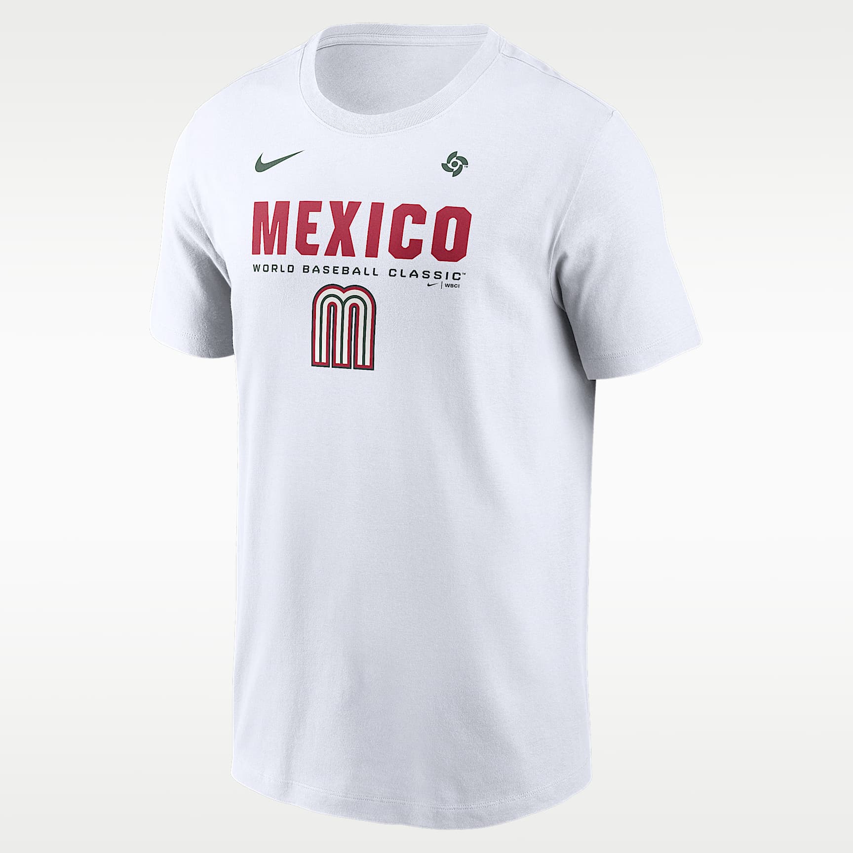 Playera Nike para hombre Mexico National Baseball Team 2026 World Baseball Classic Bold