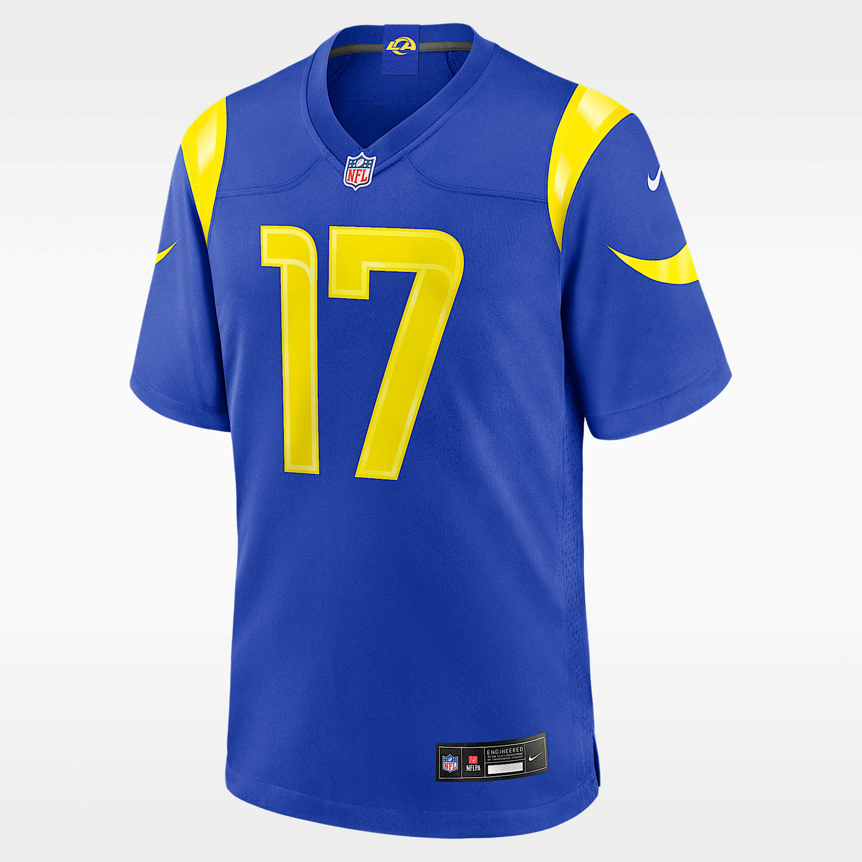 Jersey Nike de la NFL Game para hombre Kyren Williams Los Angeles Rams