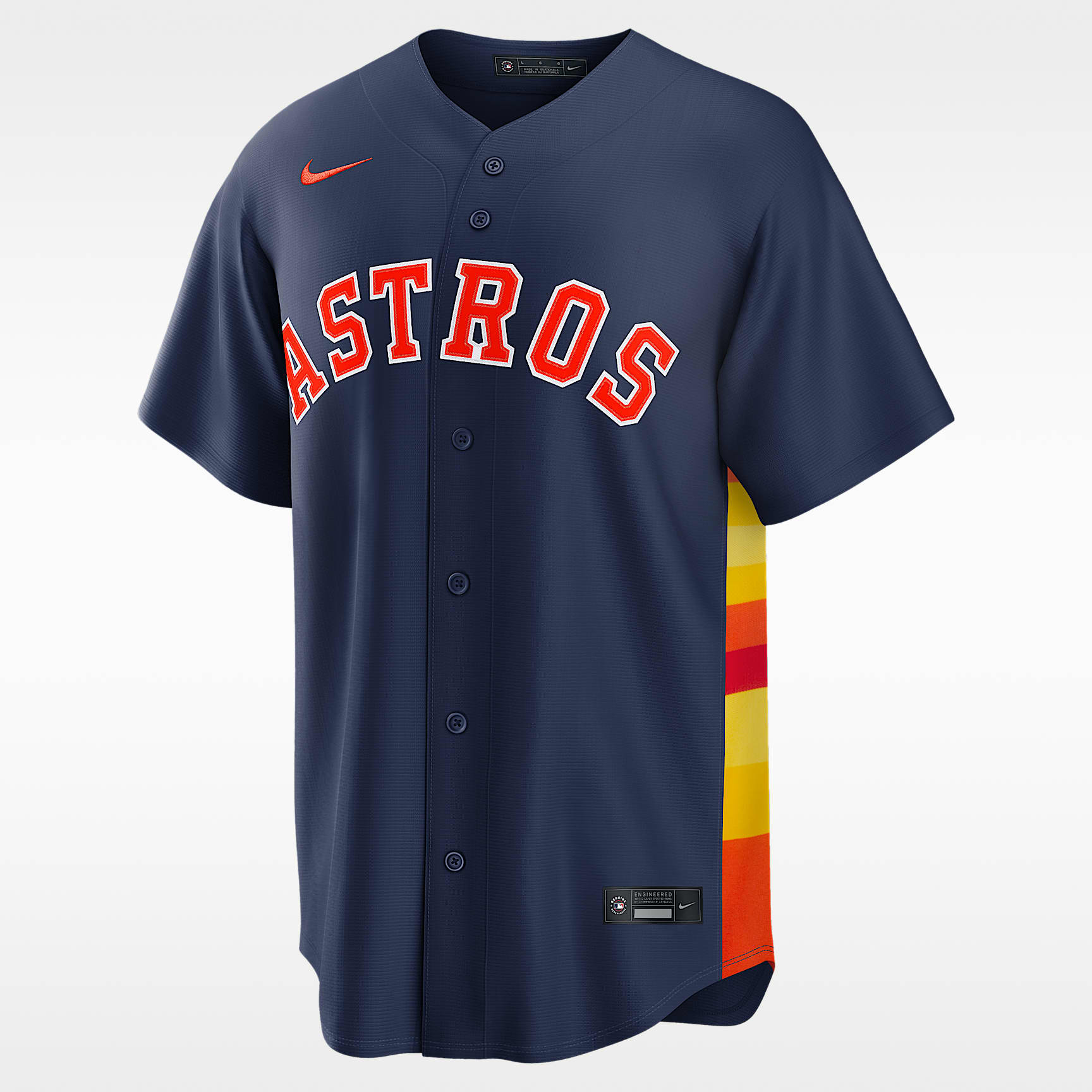 Jose Altuve Houston Astros Men's Nike MLB Replica Jersey