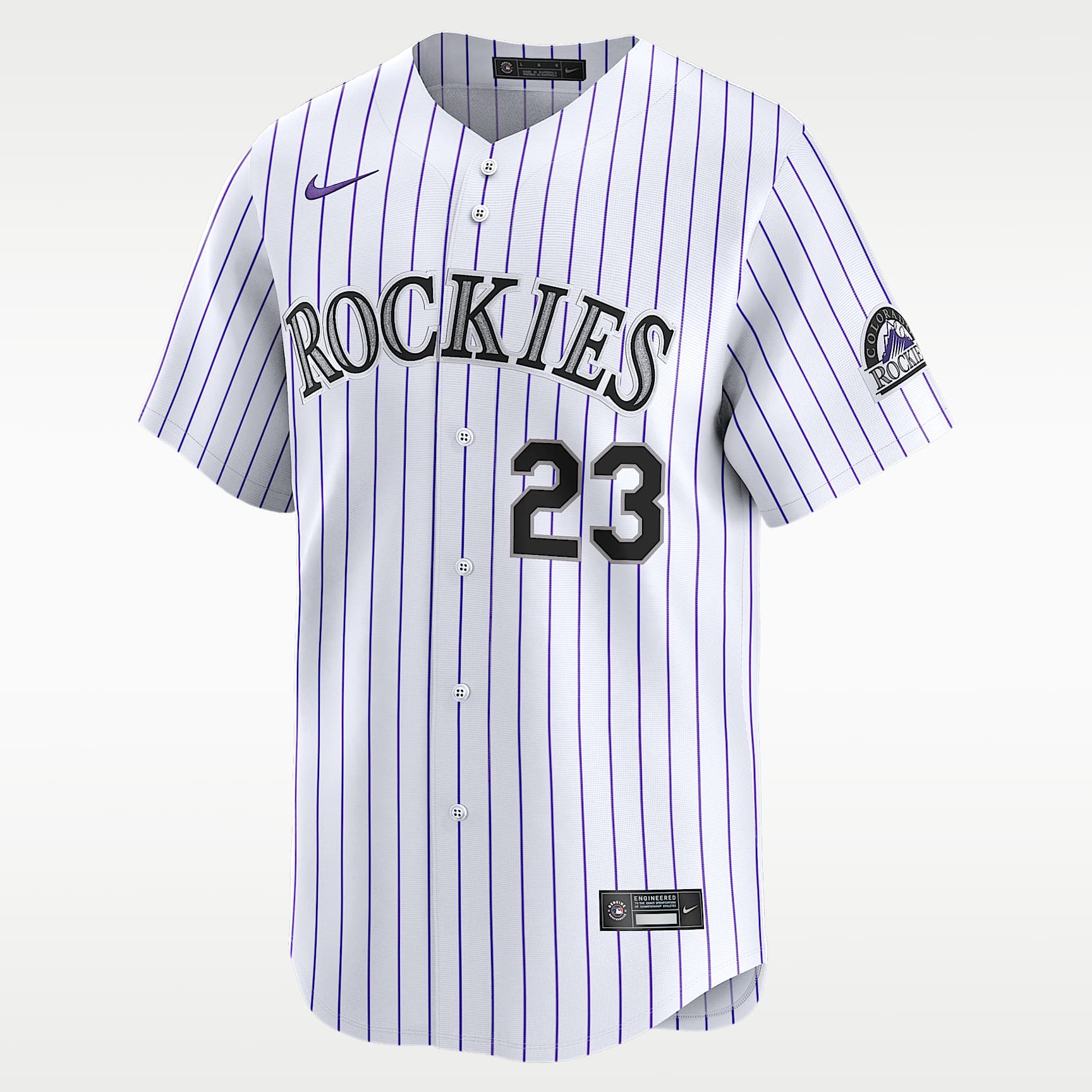 Jersey de la MLB Limited Dri-FIT ADV Nike para hombre Kris Bryant Colorado Rockies