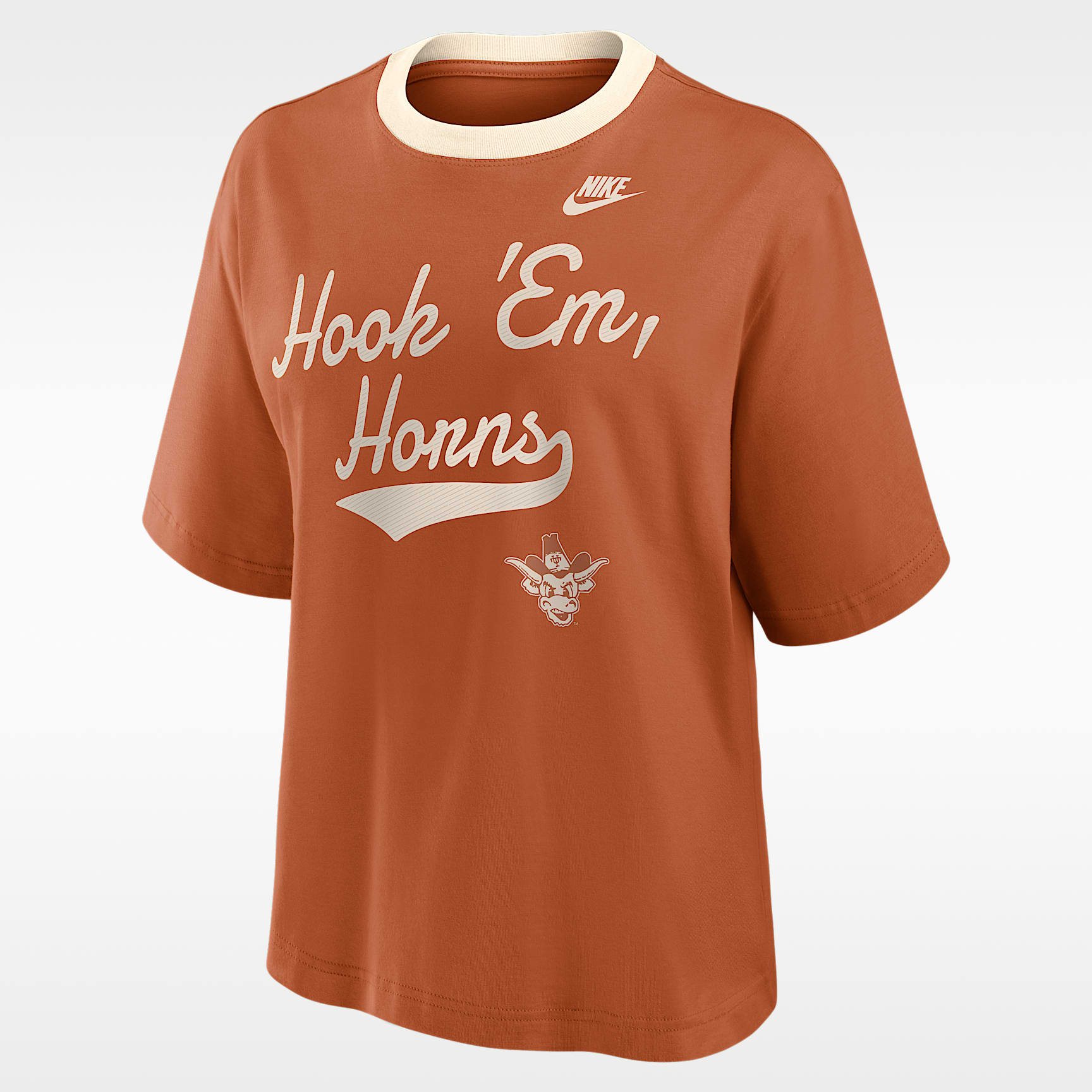 Texas Legacy Fight Song Boxy Women's Nike College T-Shirt