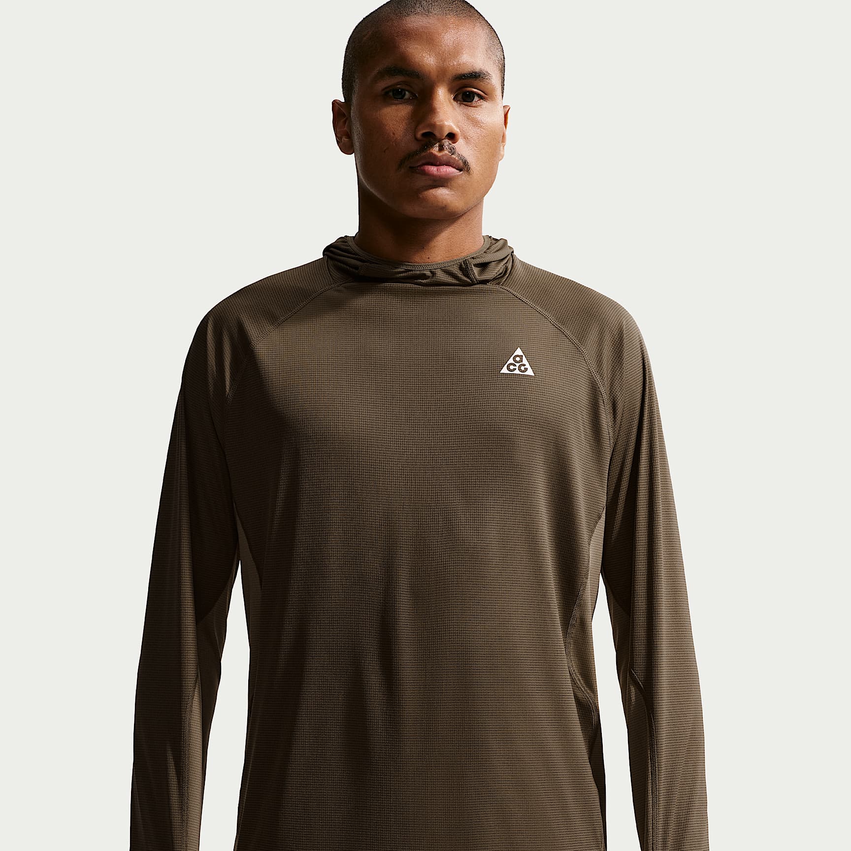 Nike ACG "Solar Chase" Men's Dri-FIT UV Protection Hooded Trail Running Top