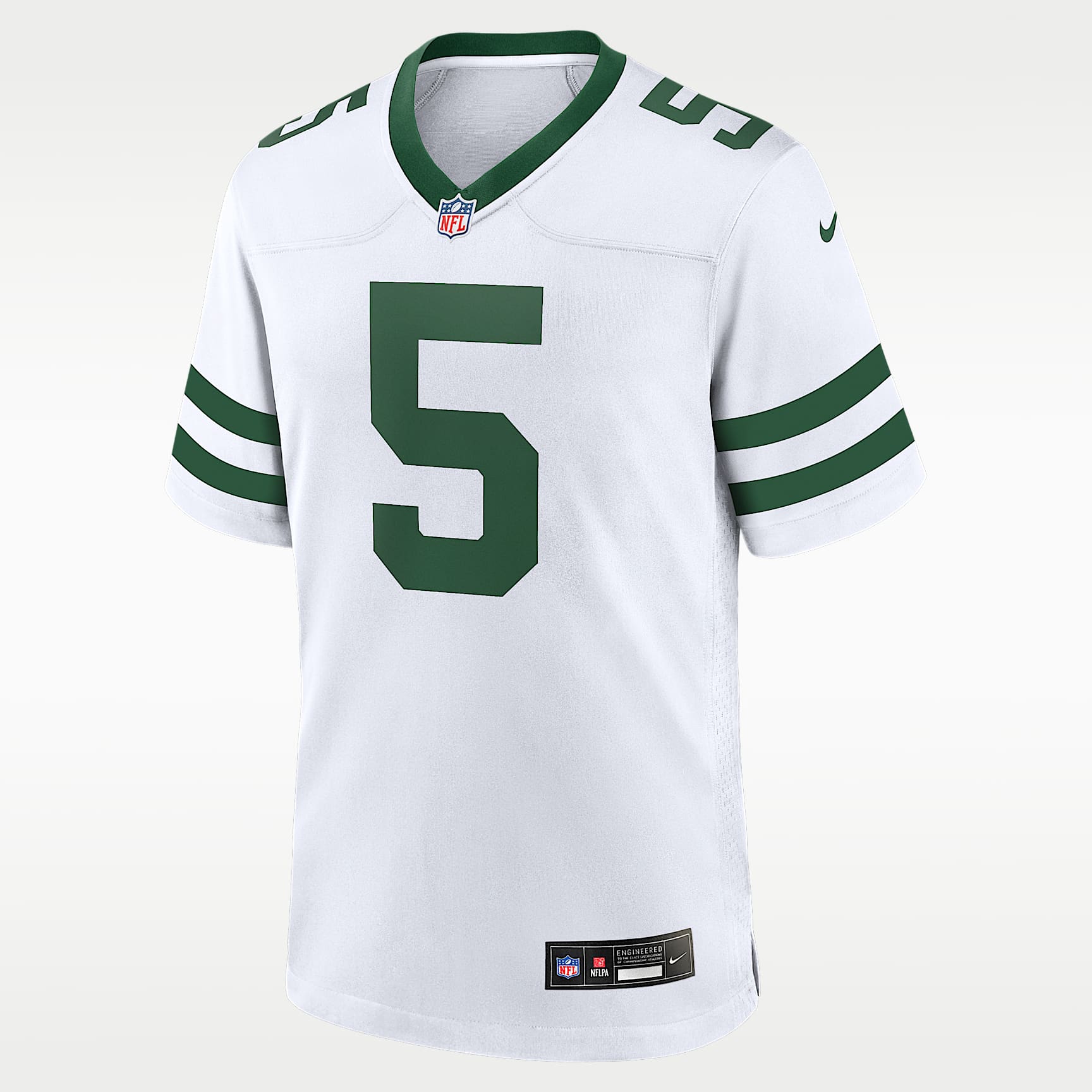 Jersey de fútbol americano Nike de la NFL Game para hombre Garrett Wilson New York Jets