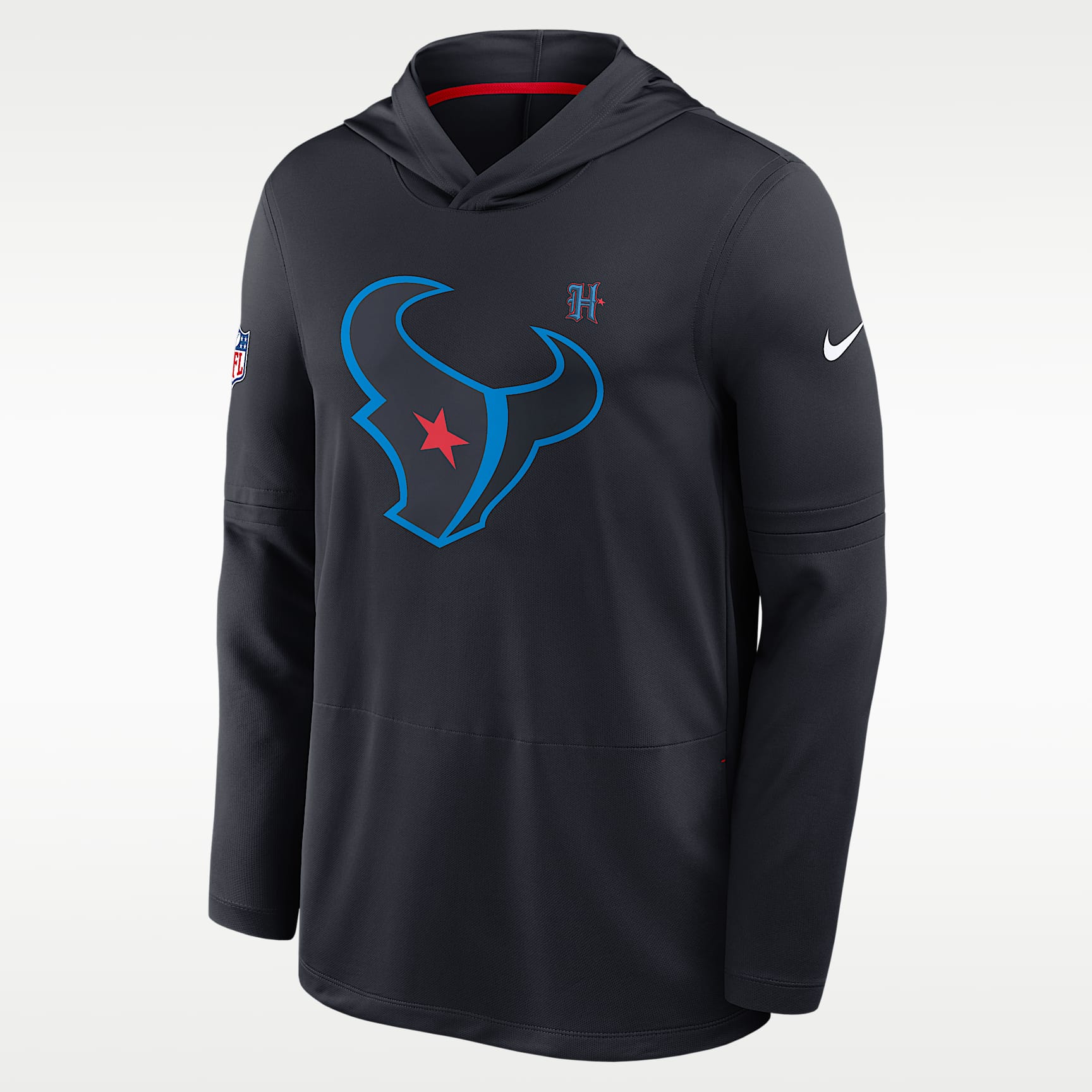 Houston Texans Alt Men's Nike Dri-FIT NFL Long-Sleeve Hooded Top