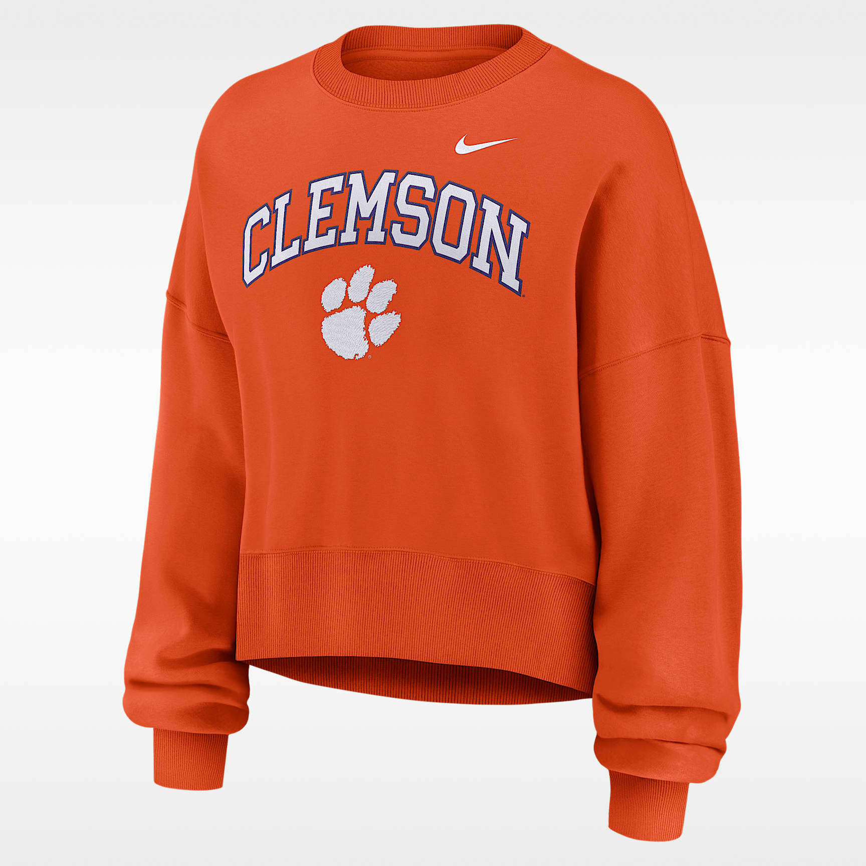 Clemson Phoenix Arch Women's Nike College Pullover Crew