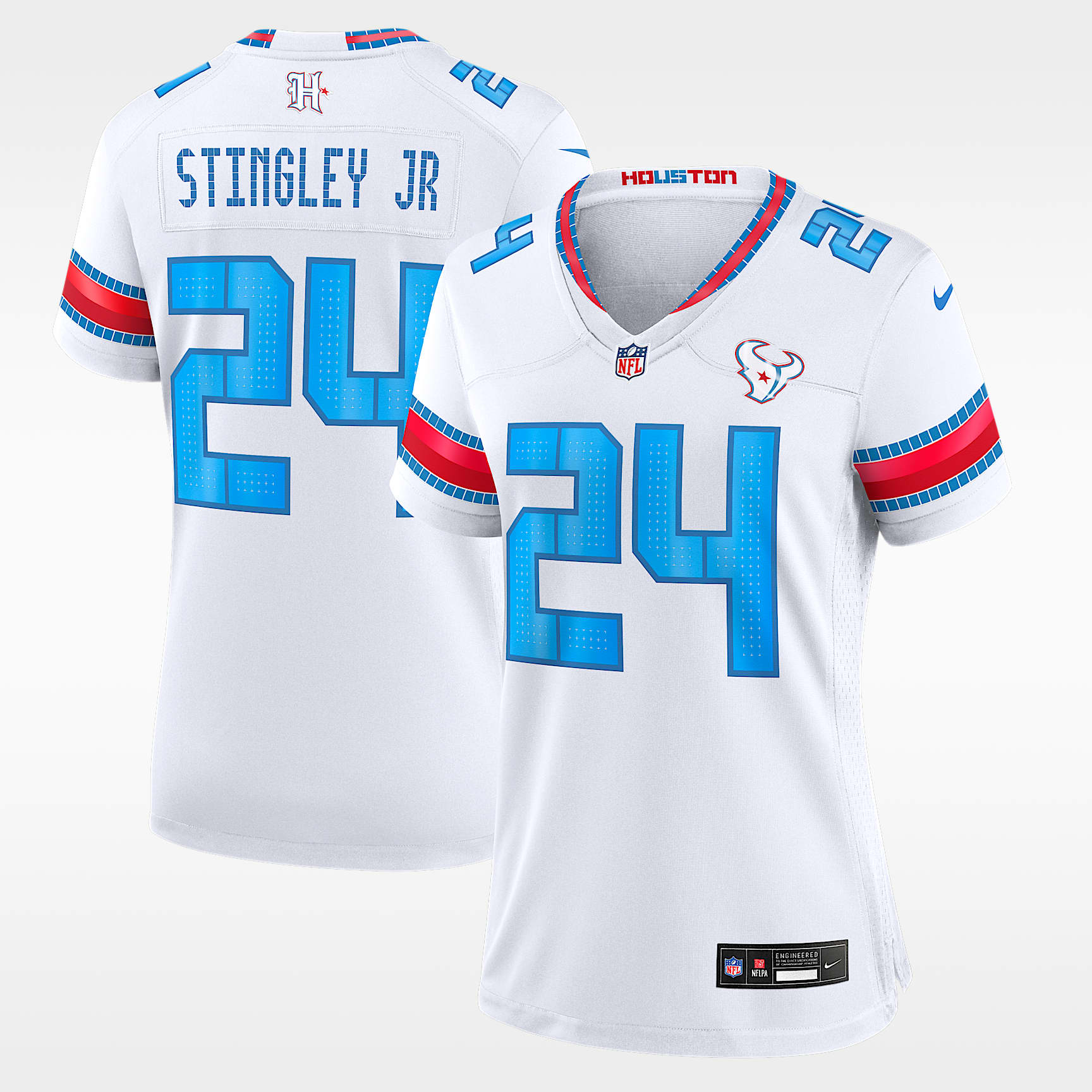 Derek Stingley Jr. Houston Texans Rivalries Collection Women's Nike NFL Game Jersey