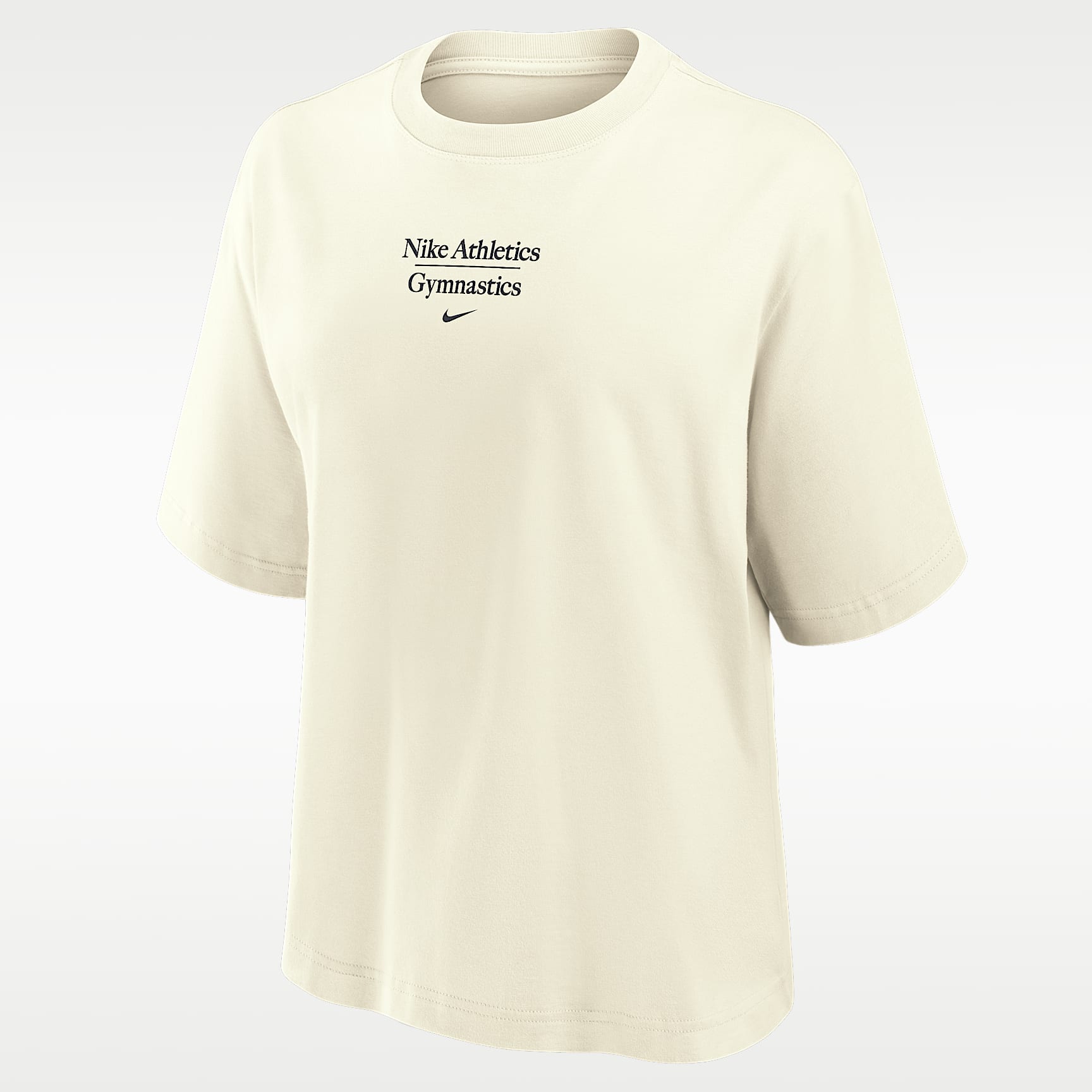 Nike Women's Gymnastics Short-Sleeve Boxy T-Shirt