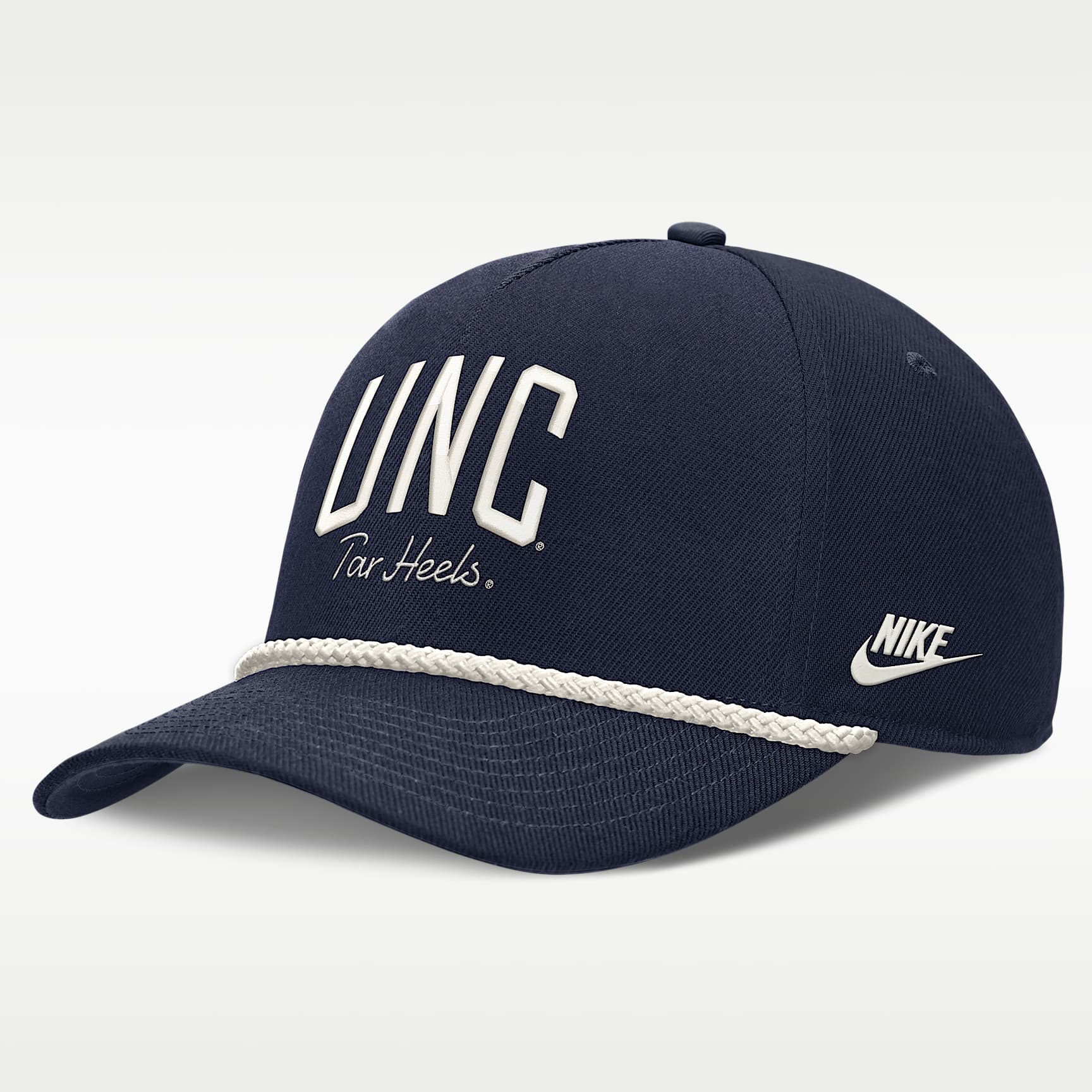 North Carolina Legacy Letter Rise Men's Nike Dri-FIT College A-Frame Adjustable Hat