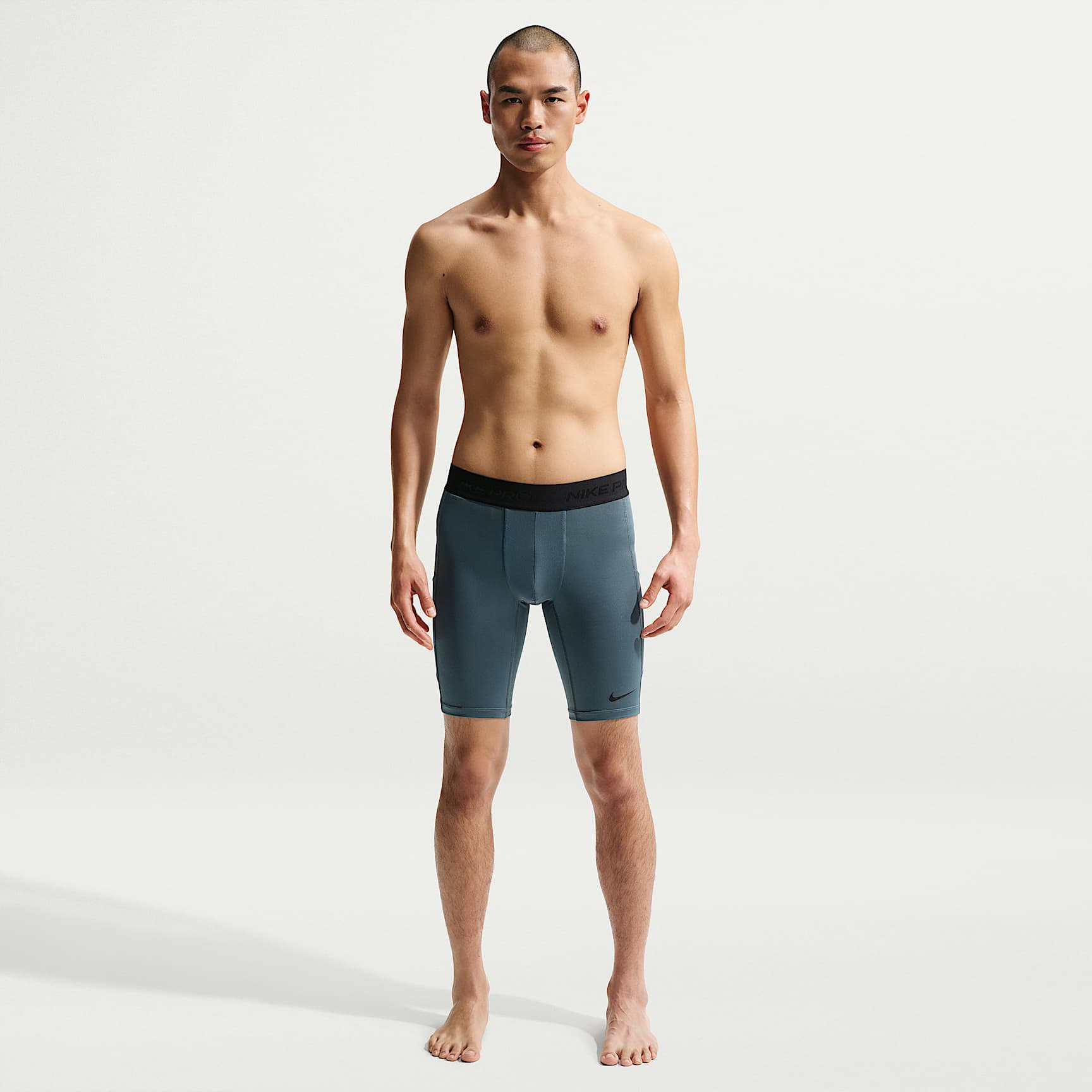 나이키 프로 남성 드라이 핏 피트니스 롱 쇼츠