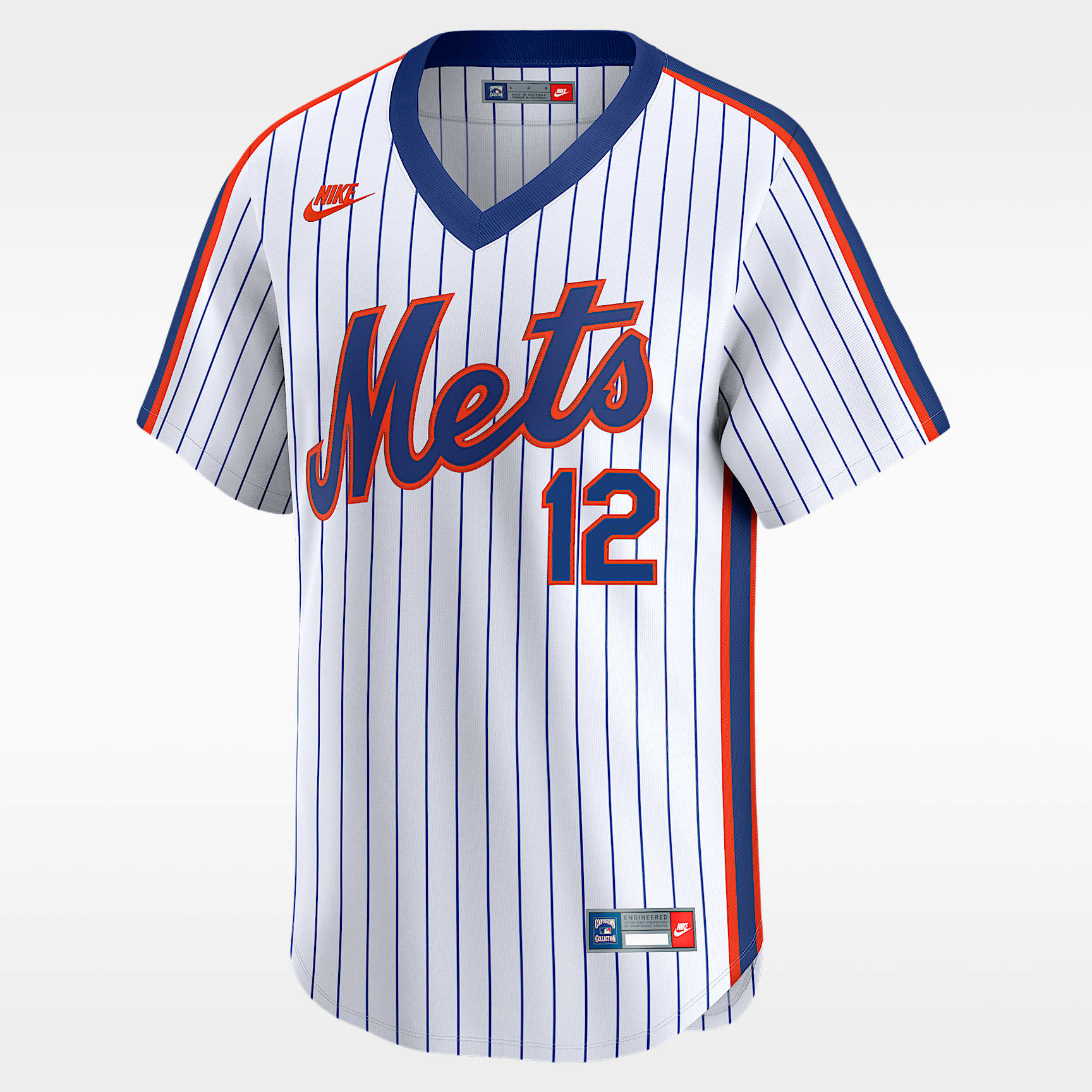 Francisco Lindor New York Mets Cooperstown 40th Anniversary Men's Nike Dri-FIT MLB Limited Jersey