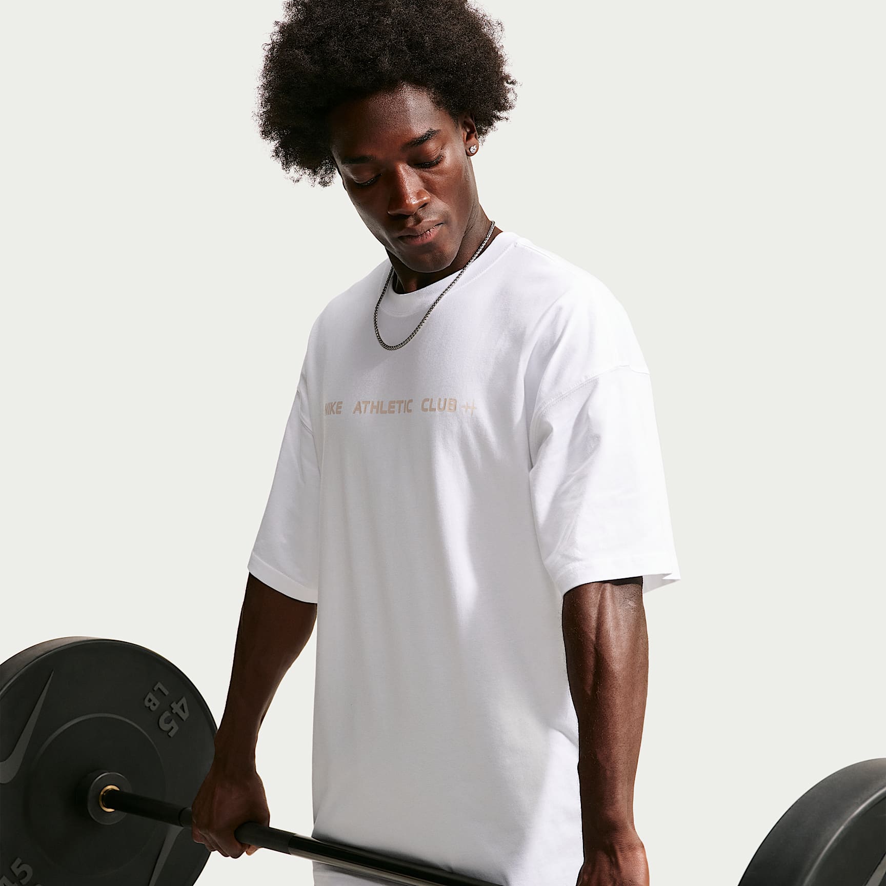 Ανδρικό T-Shirt σε φαρδιά γραμμή Nike N.A.C.