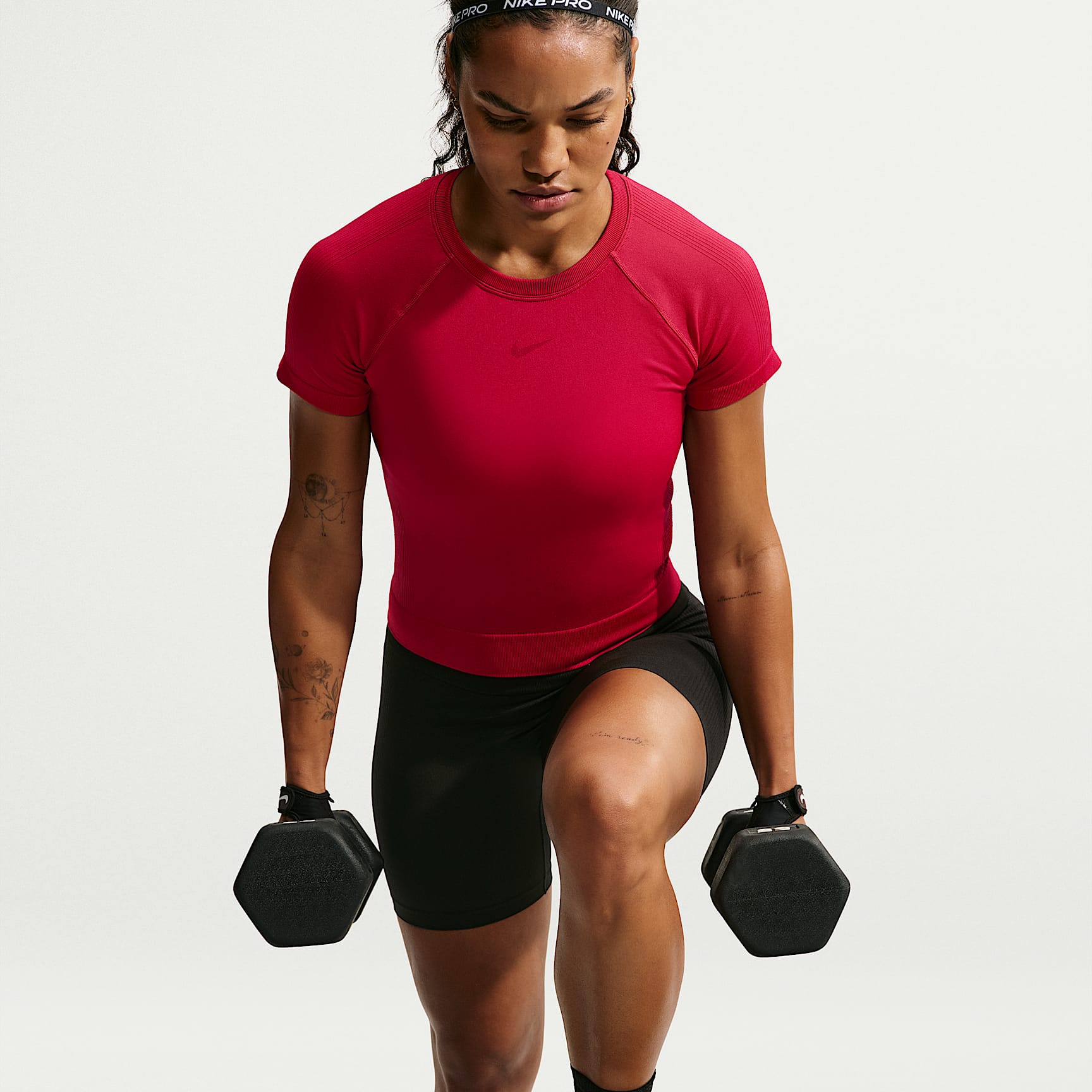 Playera Dri-FIT para mujer Nike Pro Seamless