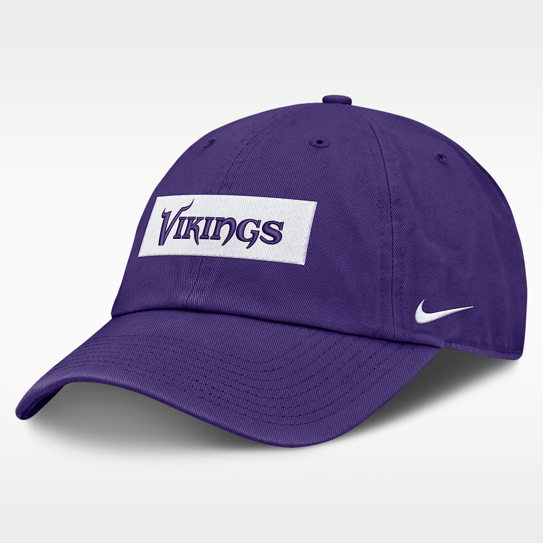 Minnesota Vikings Primetime Club Wordmark Men's Nike NFL Adjustable Hat