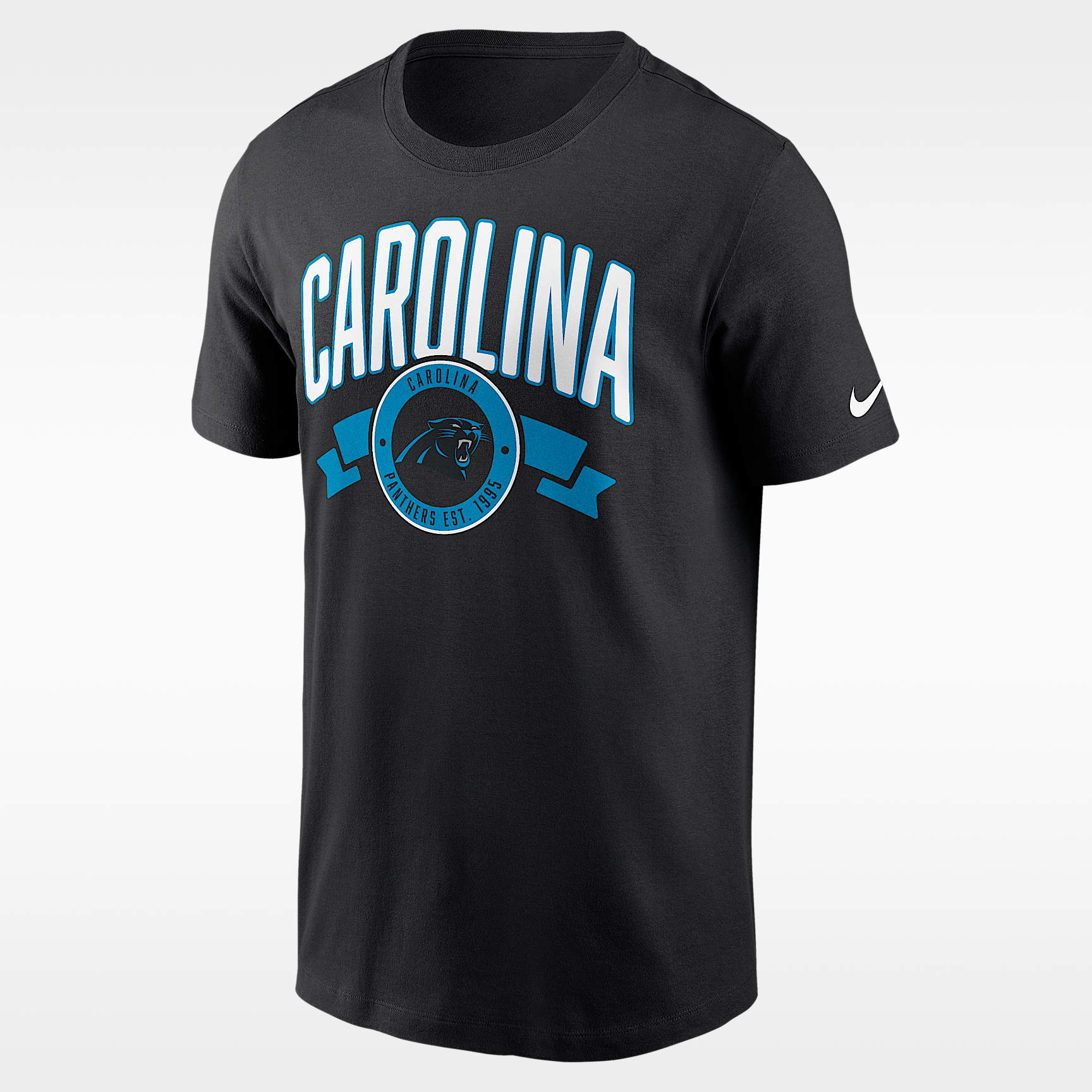 Carolina Panthers Rewind Front And Back Hit Essential Men's Nike NFL T-Shirt