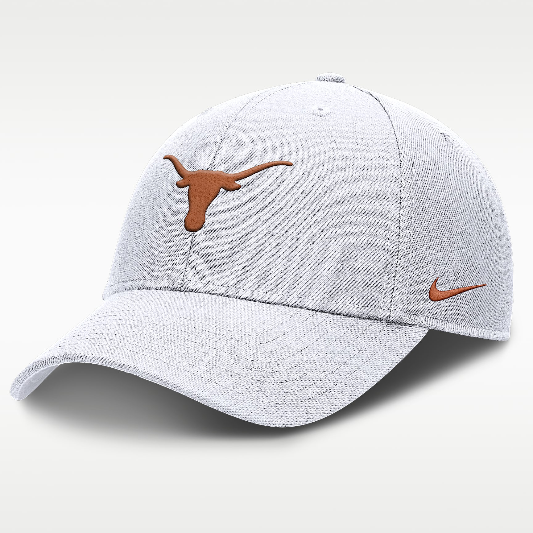 Gorra de rejilla universitaria Nike Dri-FIT ajustable para hombre Texas On-Field Rise Gameday