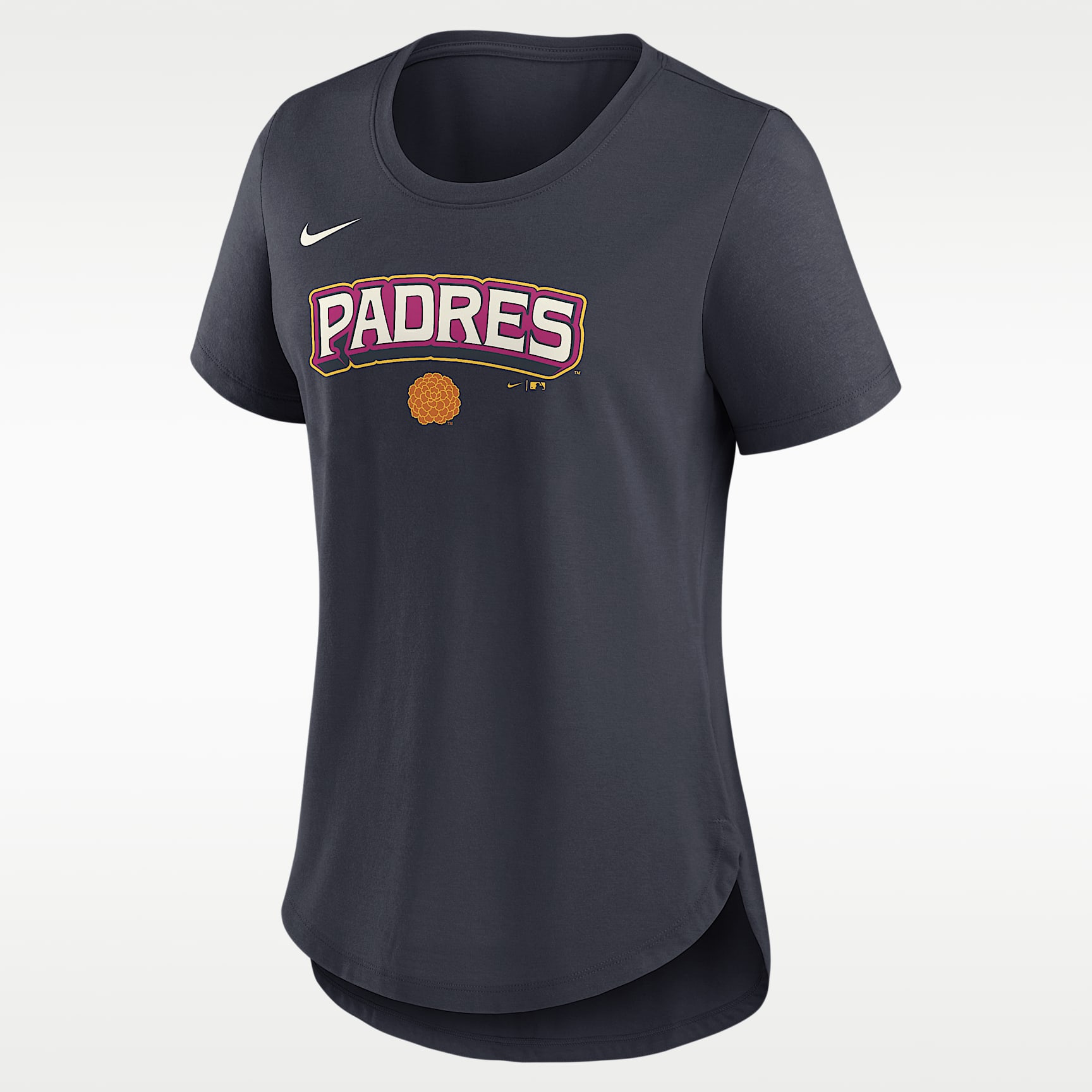 San Diego Padres Team Phrase City Connect Lockup Women's Nike MLB T-Shirt