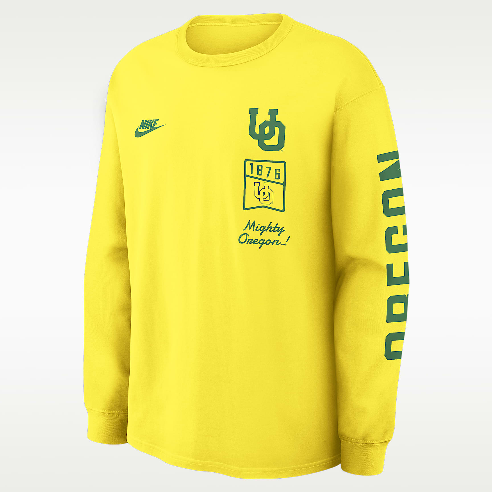 Oregon Legacy Men's Nike College Long-Sleeve T-Shirt. Nike.com
