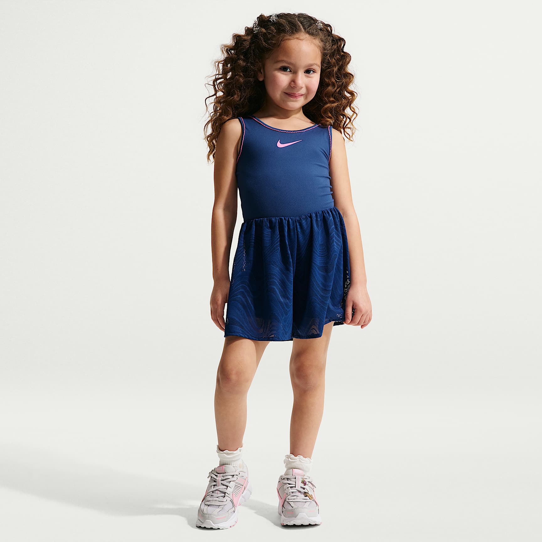 Enterito runsie Dri-FIT Easy Breezy para niños talla pequeña Nike