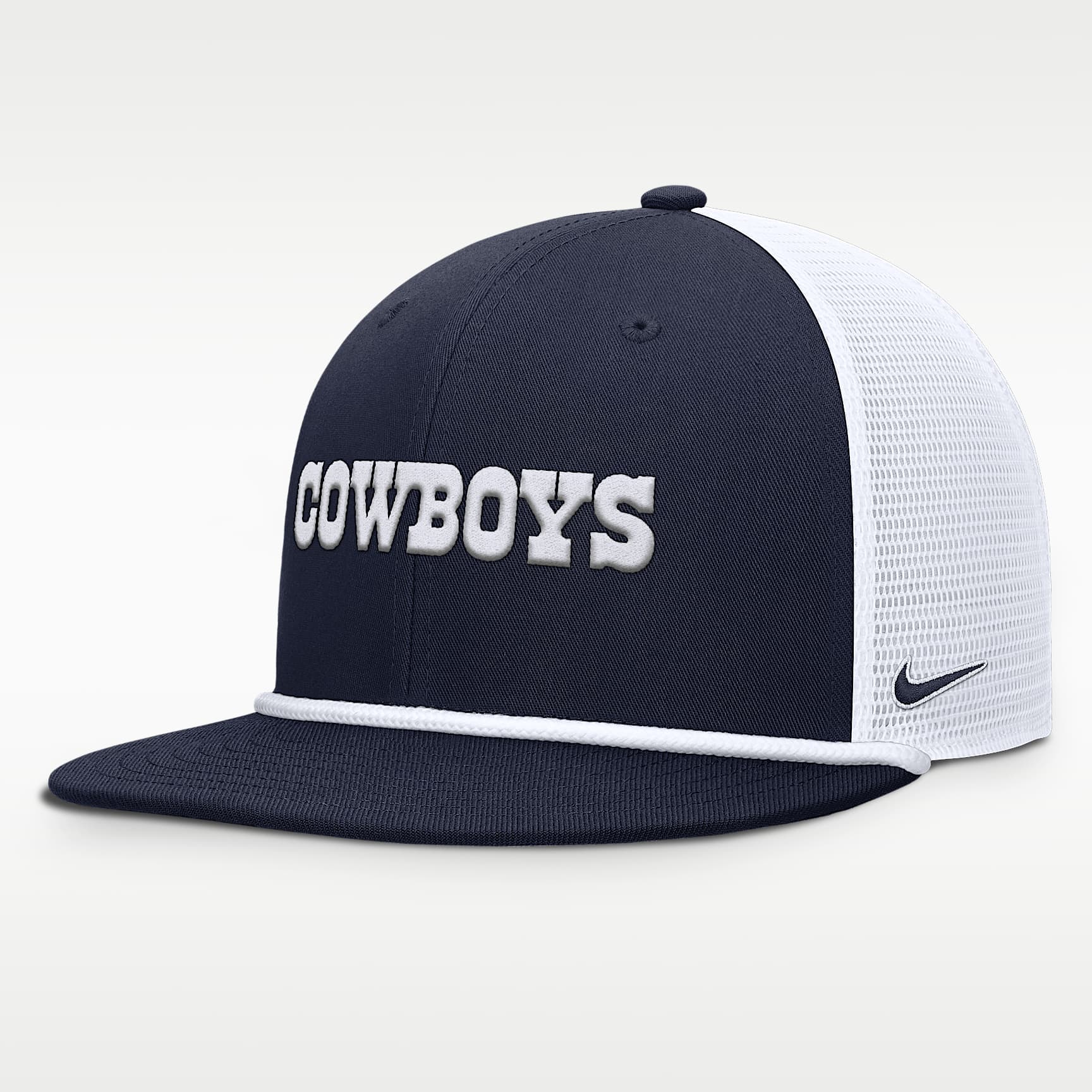 Dallas Cowboys Pro Men's Nike Dri-FIT NFL Trucker Adjustable Hat
